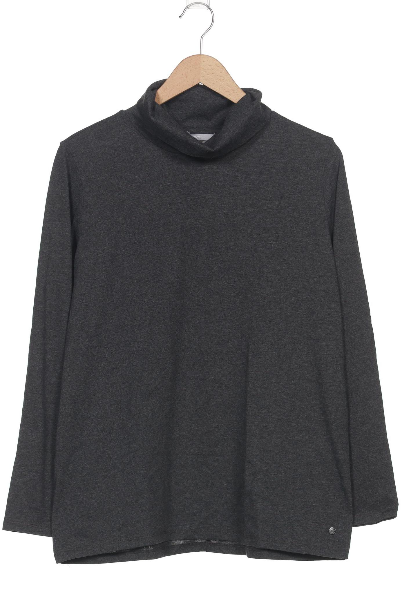 

Cecil Damen Langarmshirt, grau, Gr. 44