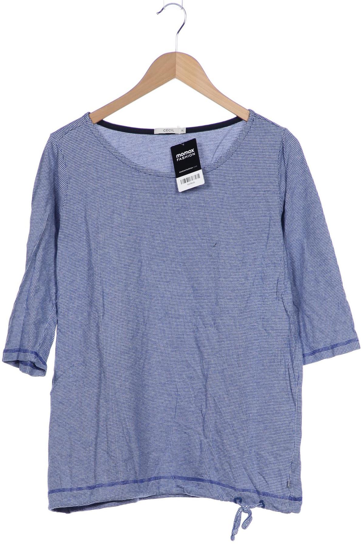 

Cecil Damen Langarmshirt, blau, Gr. 44