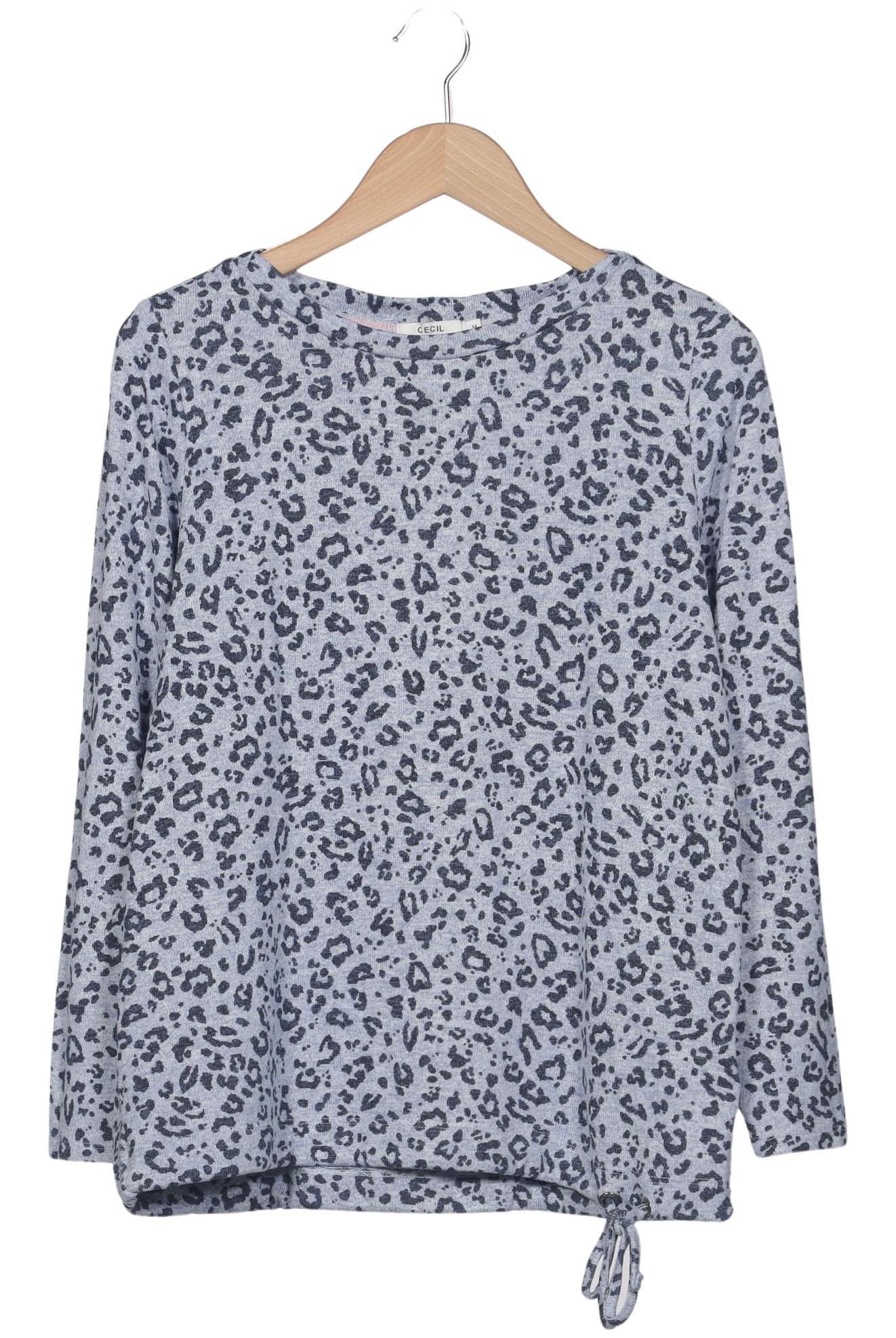 

Cecil Damen Langarmshirt, hellblau, Gr. 38
