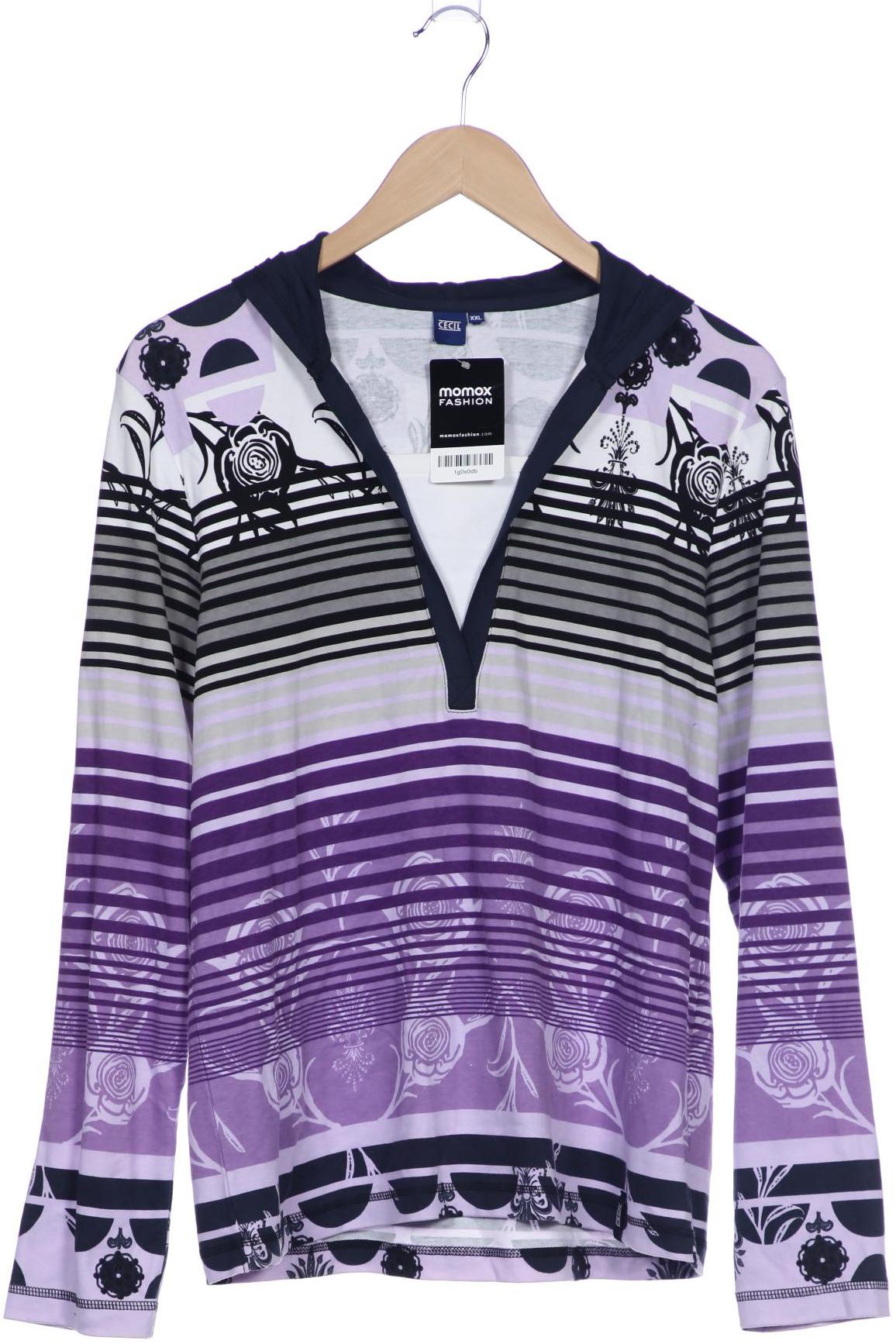 

Cecil Damen Langarmshirt, flieder, Gr. 46