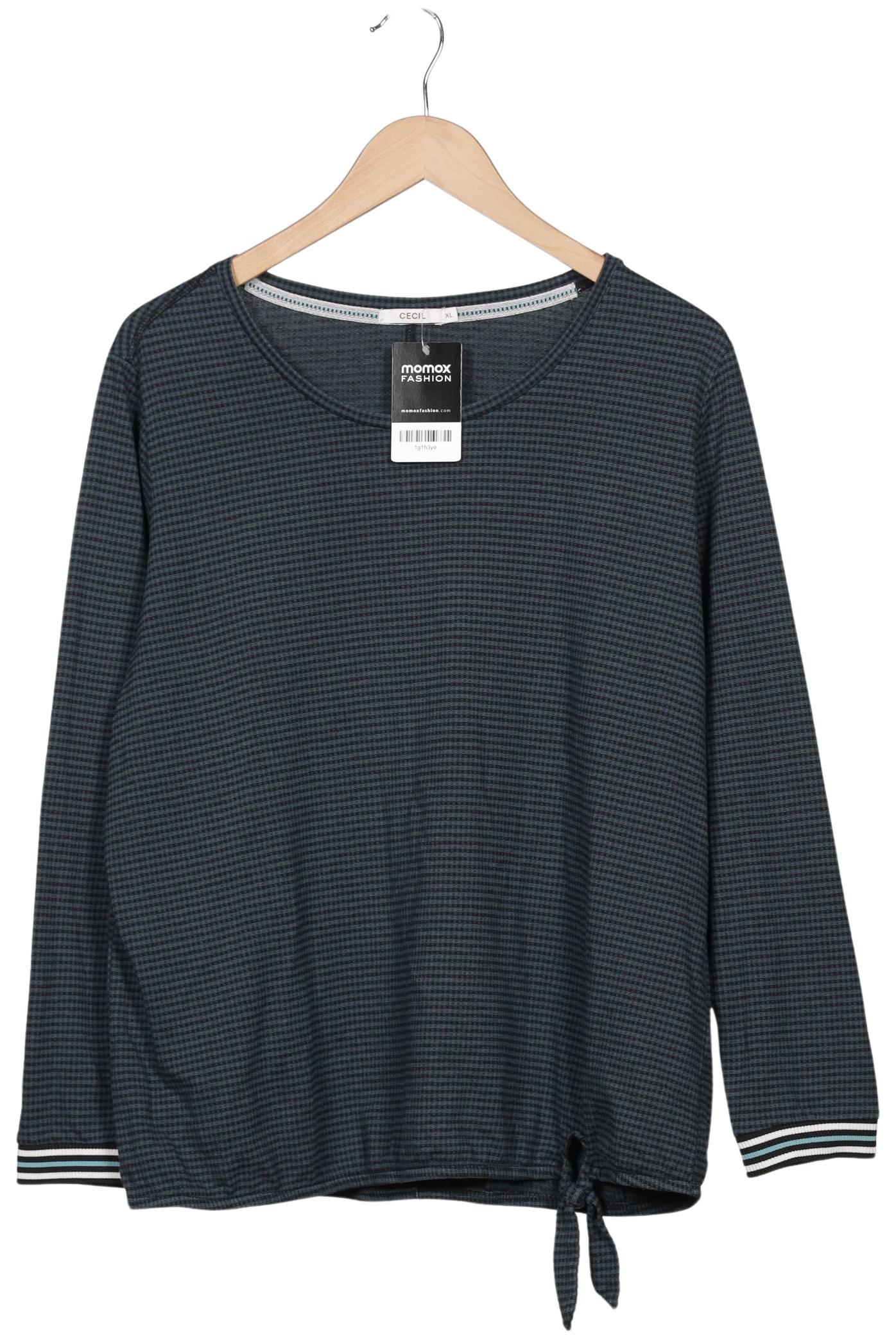 

Cecil Damen Langarmshirt, marineblau, Gr. 44