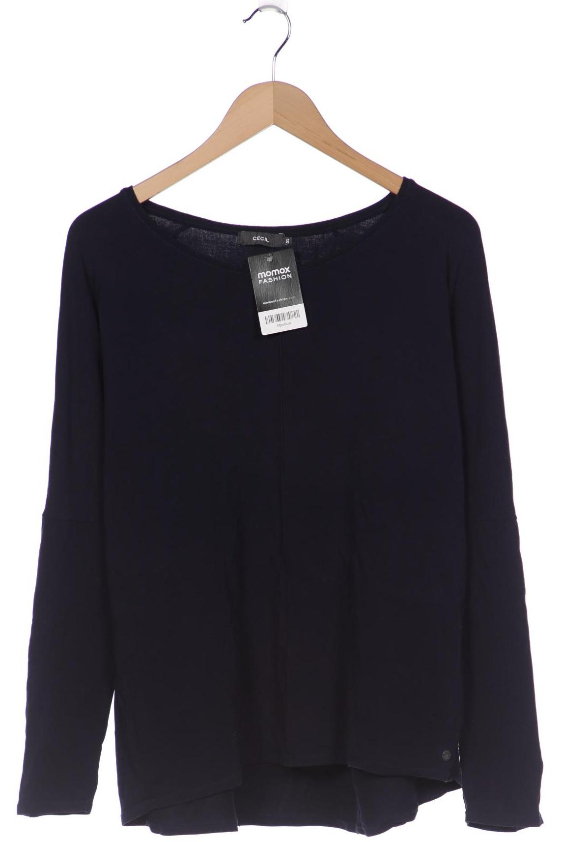 

CECIL Damen Langarmshirt, marineblau