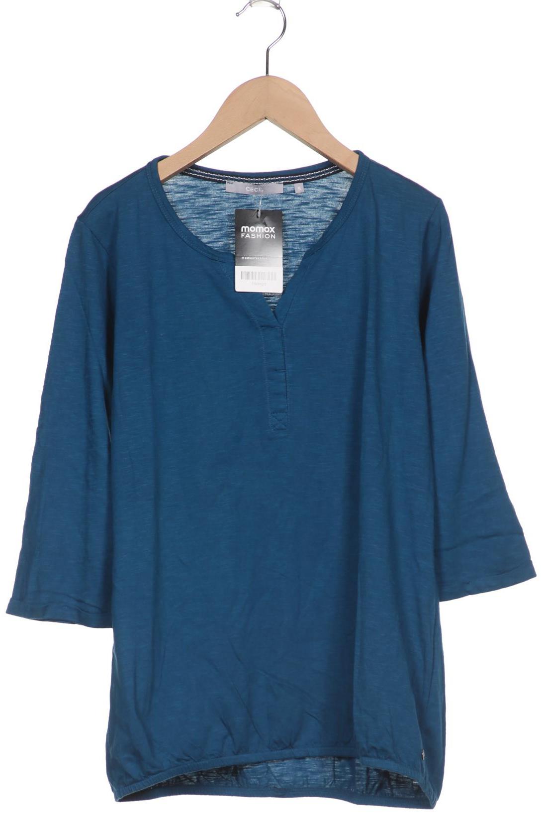 

CECIL Damen Langarmshirt, blau