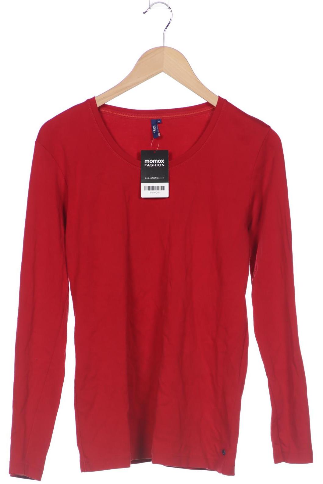 

CECIL Damen Langarmshirt, rot