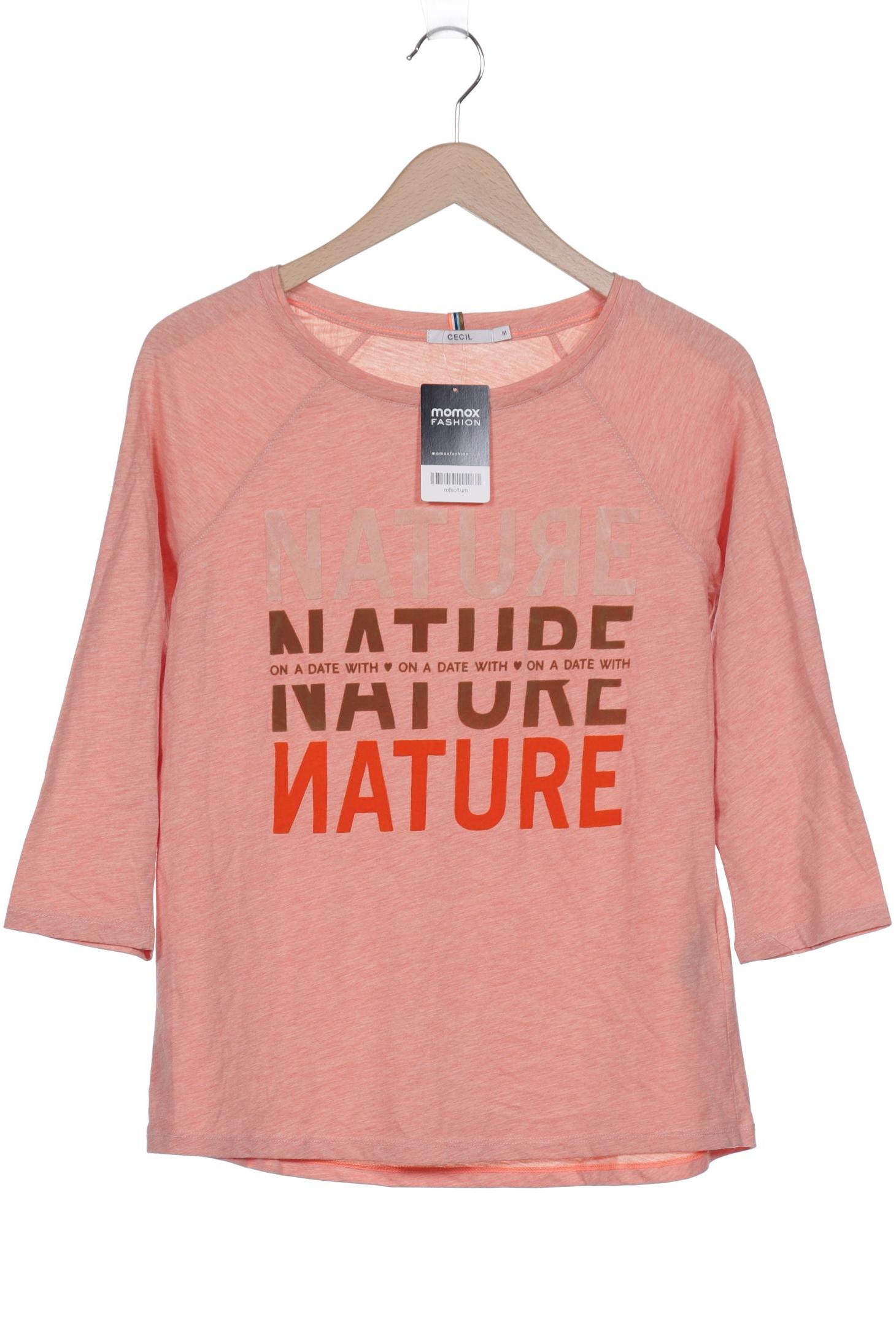 

CECIL Damen Langarmshirt, orange