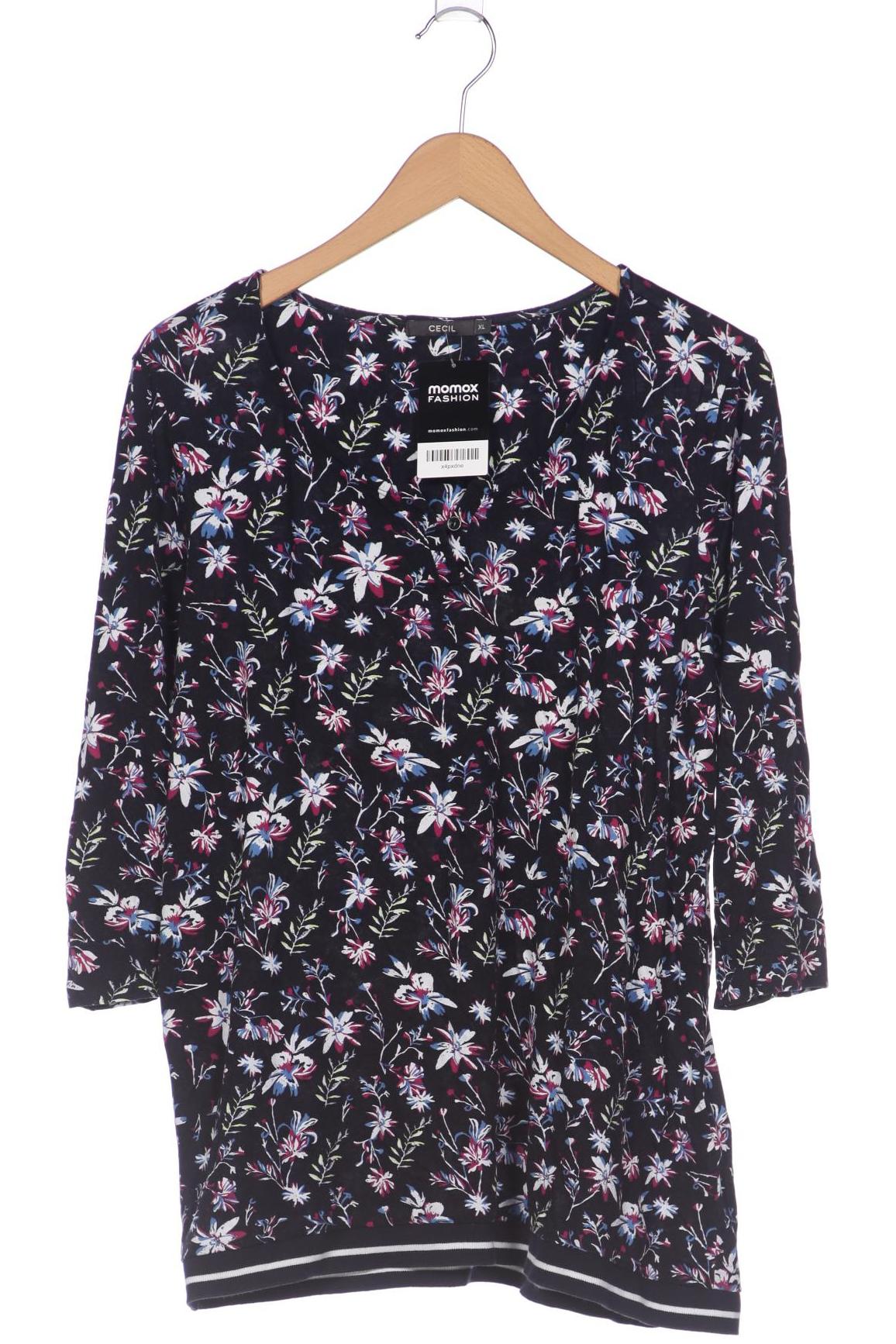 

Cecil Damen Langarmshirt, schwarz, Gr. 44