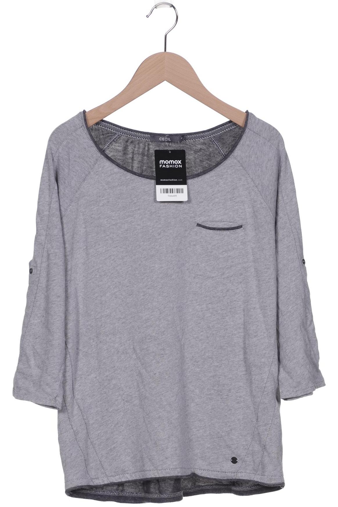 

CECIL Damen Langarmshirt, grau