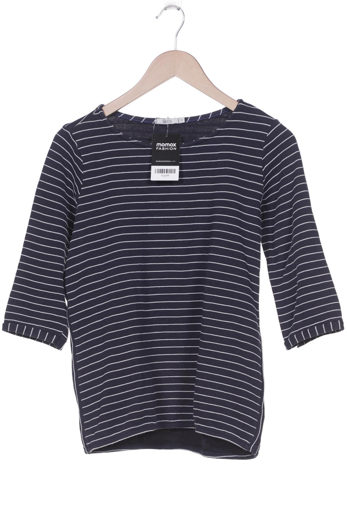 

Cecil Damen Langarmshirt, marineblau, Gr. 36