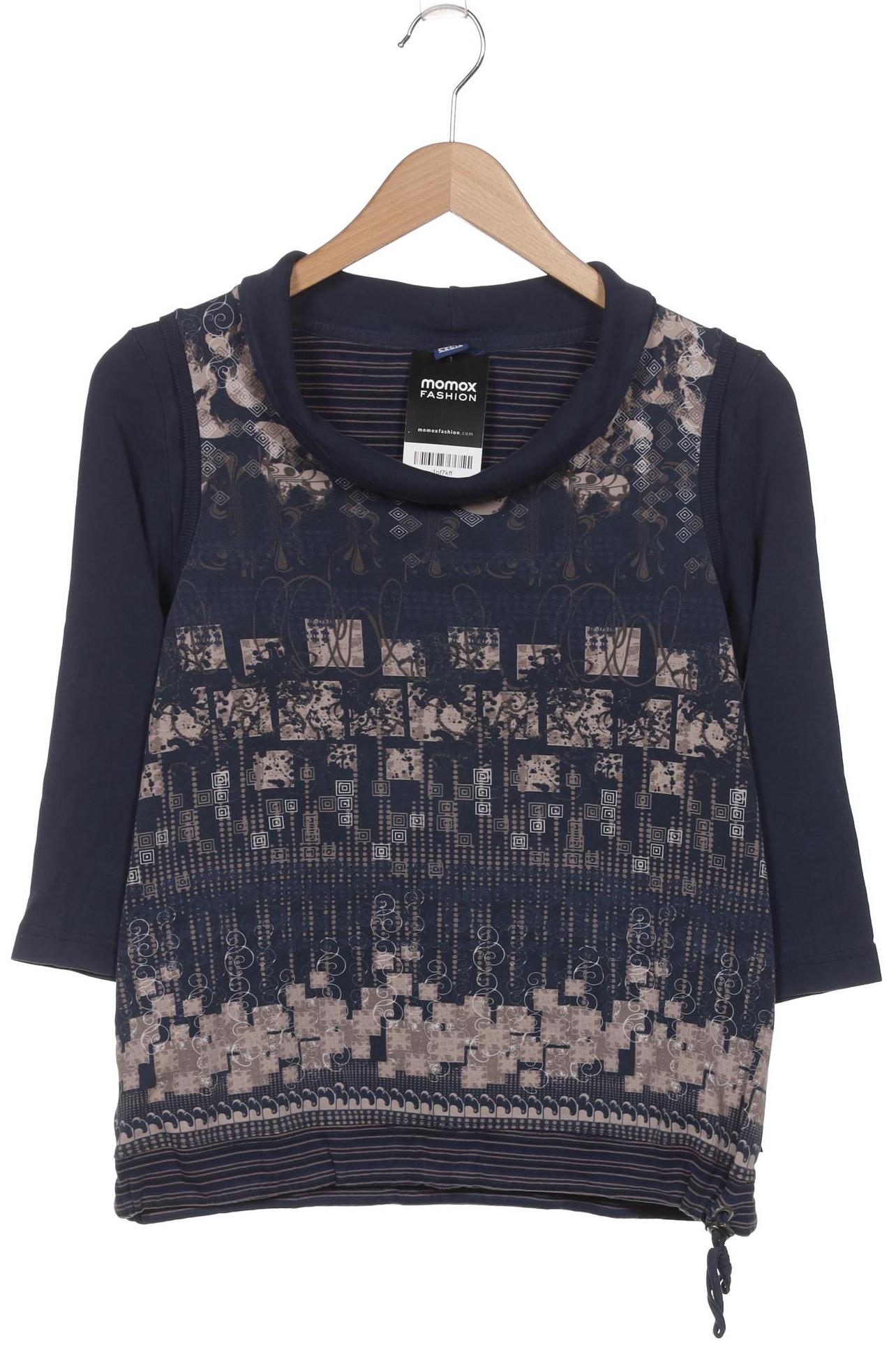 

Cecil Damen Langarmshirt, marineblau, Gr. 42
