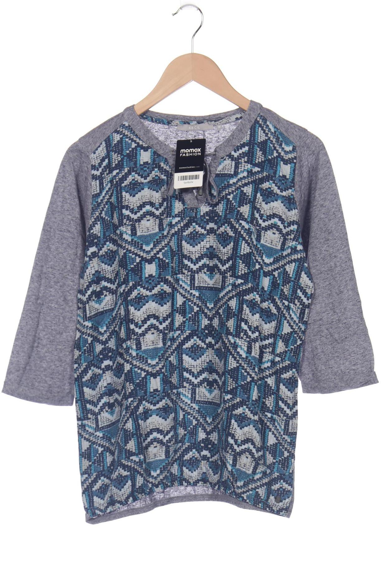 

Cecil Damen Langarmshirt, grau, Gr. 38