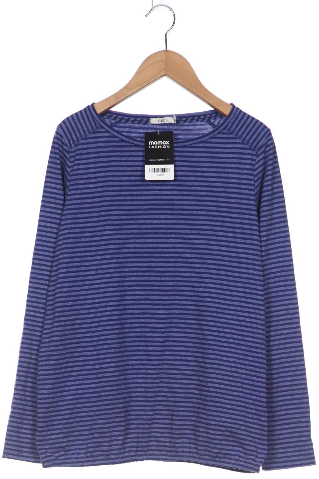 

Cecil Damen Langarmshirt, blau, Gr. 36