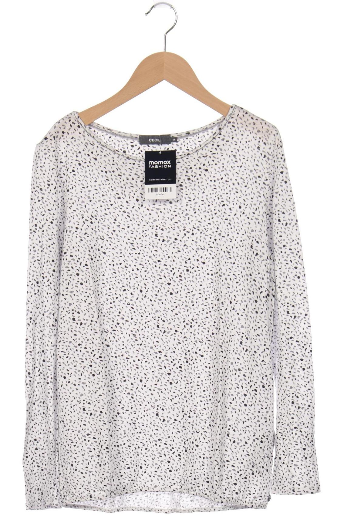 

CECIL Damen Langarmshirt, weiß