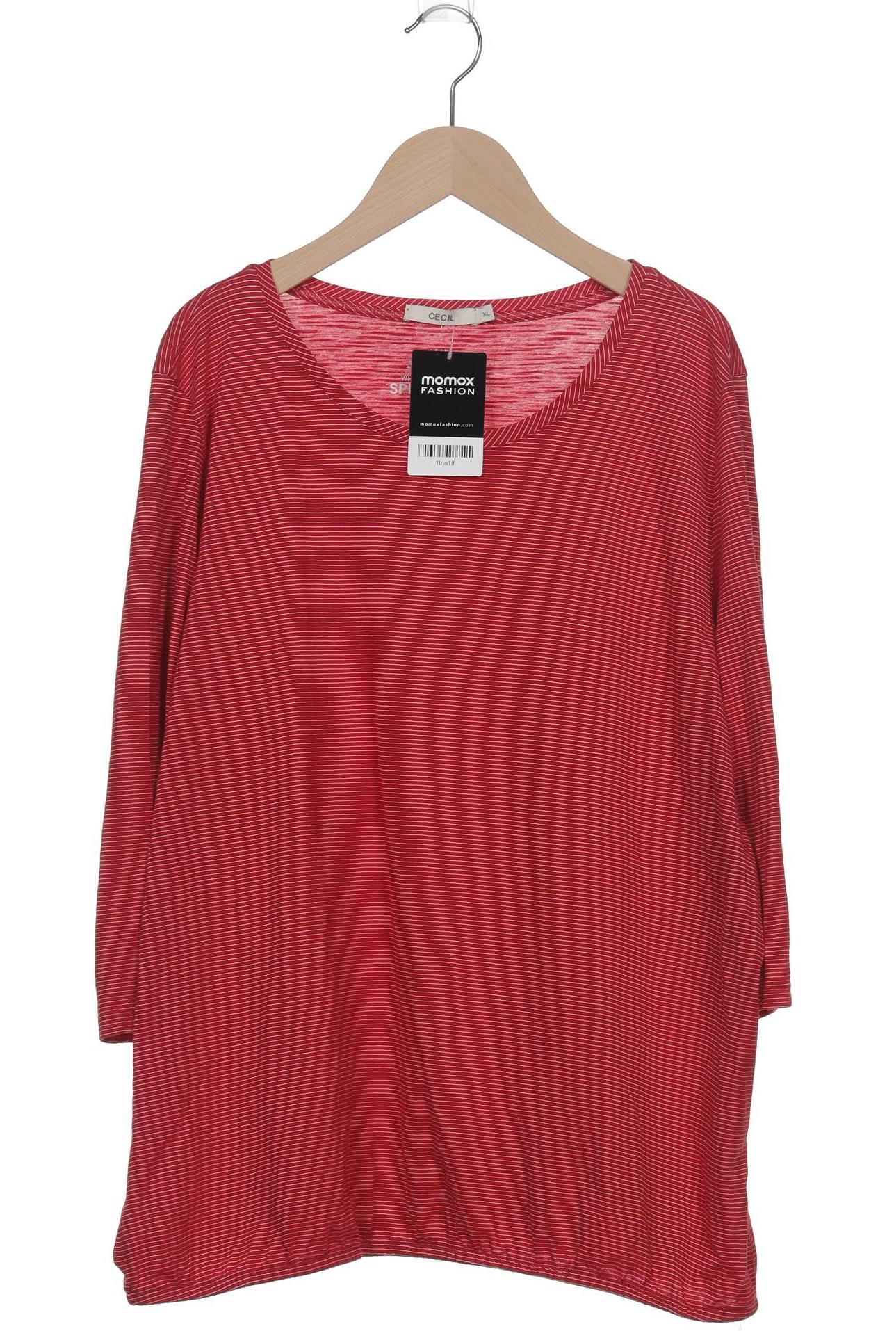 

Cecil Damen Langarmshirt, rot, Gr. 44