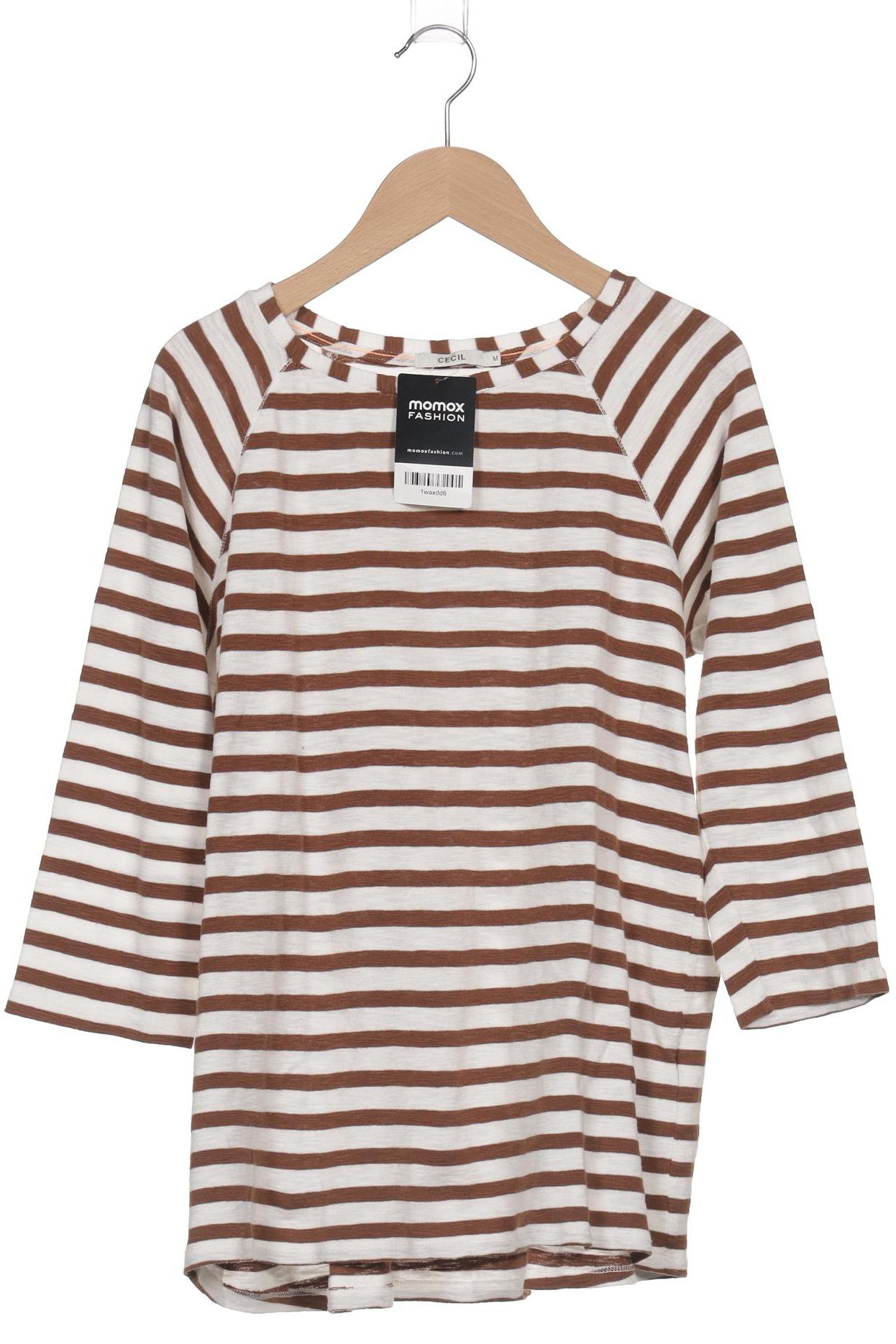 

Cecil Damen Langarmshirt, braun, Gr. 38