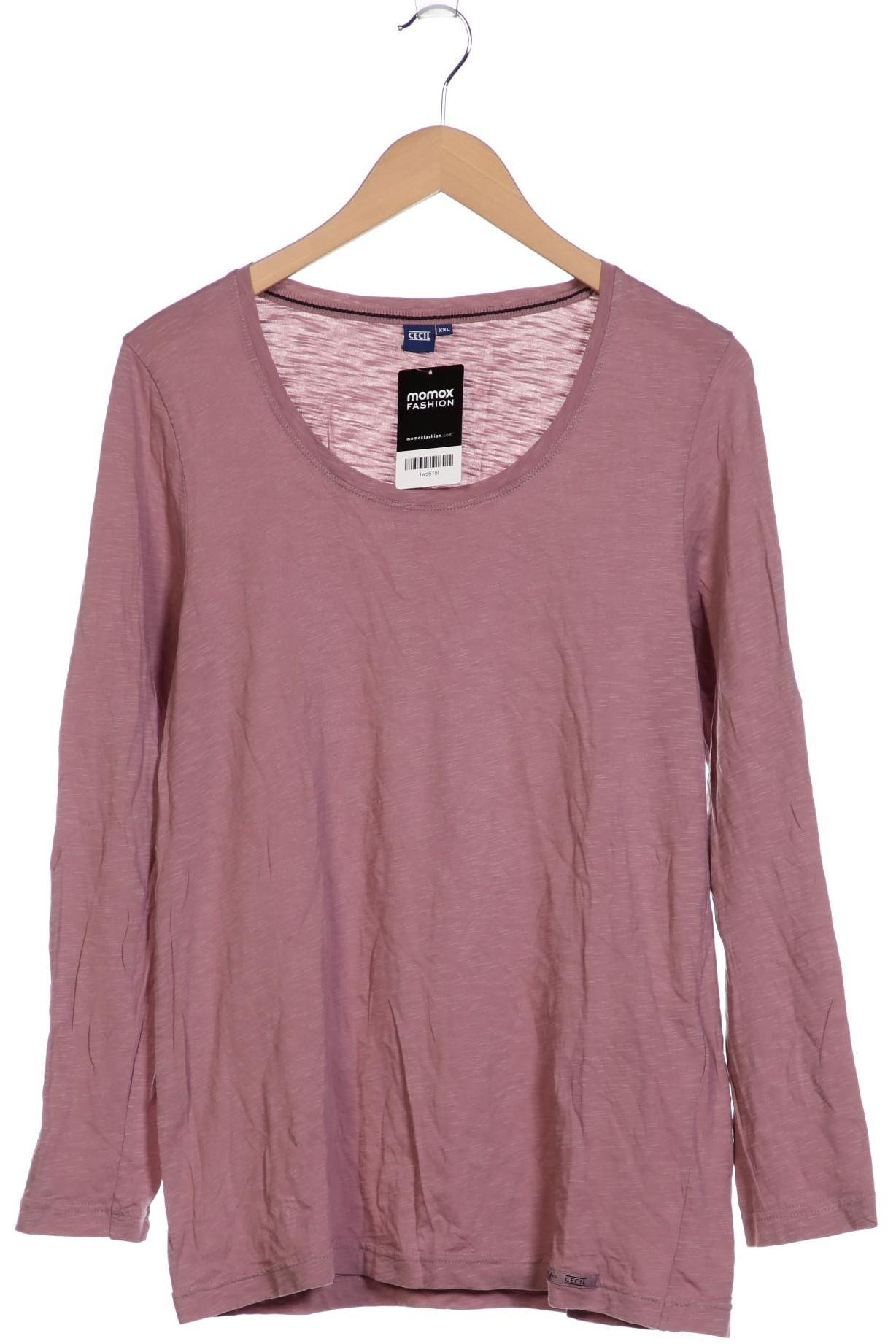 

CECIL Damen Langarmshirt, pink