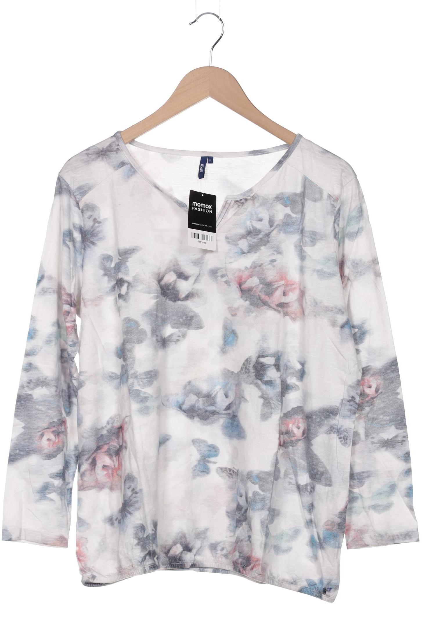 

Cecil Damen Langarmshirt, grau, Gr. 44