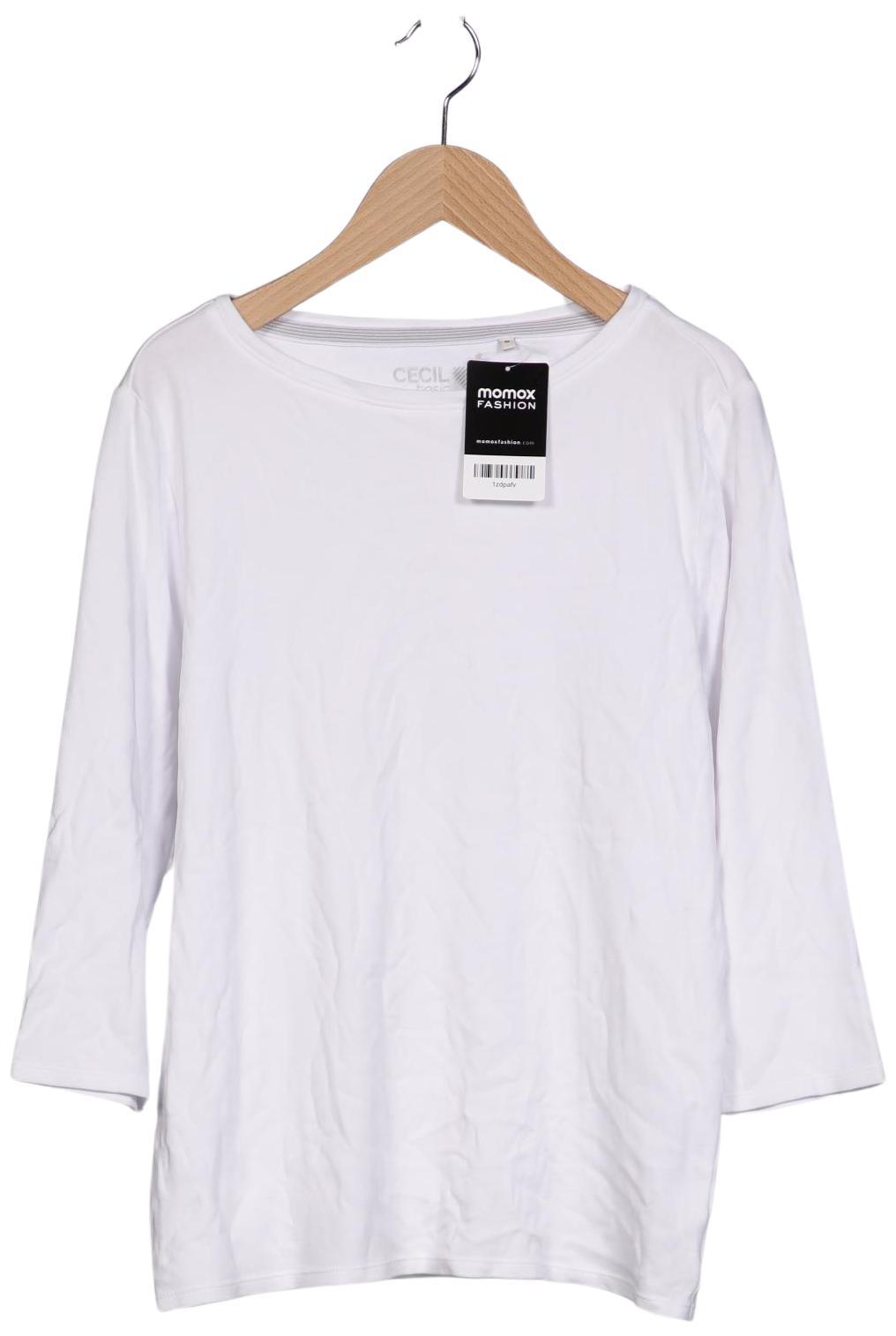

Cecil Damen Langarmshirt, weiß, Gr. 38