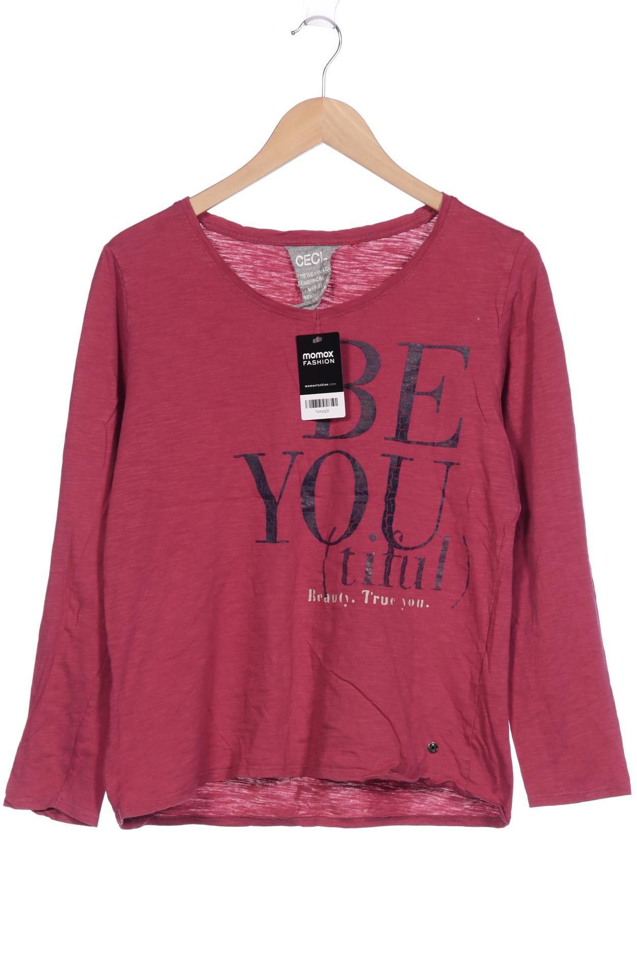 

CECIL Damen Langarmshirt, pink