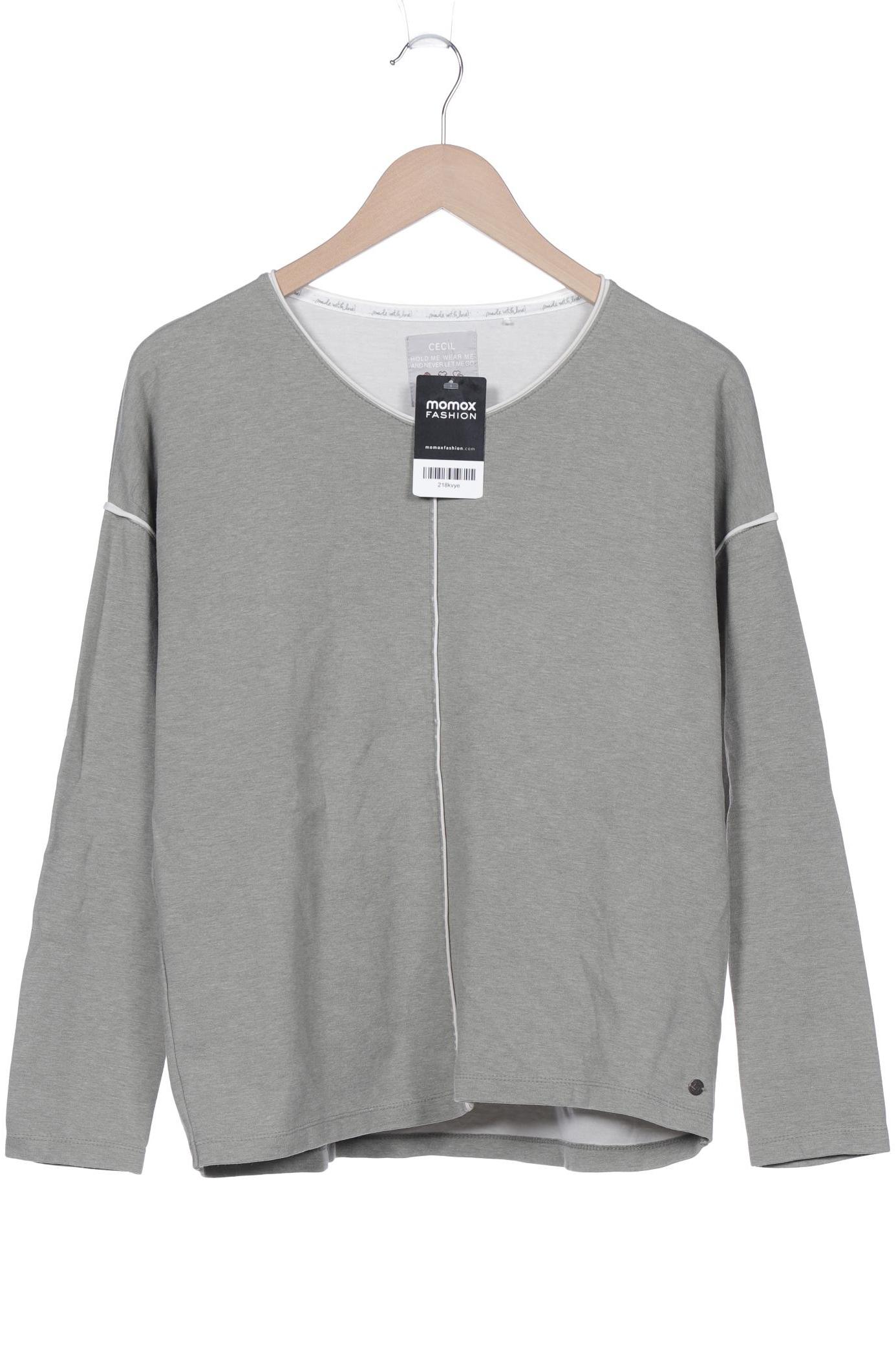 

Cecil Damen Langarmshirt, grün, Gr. 38