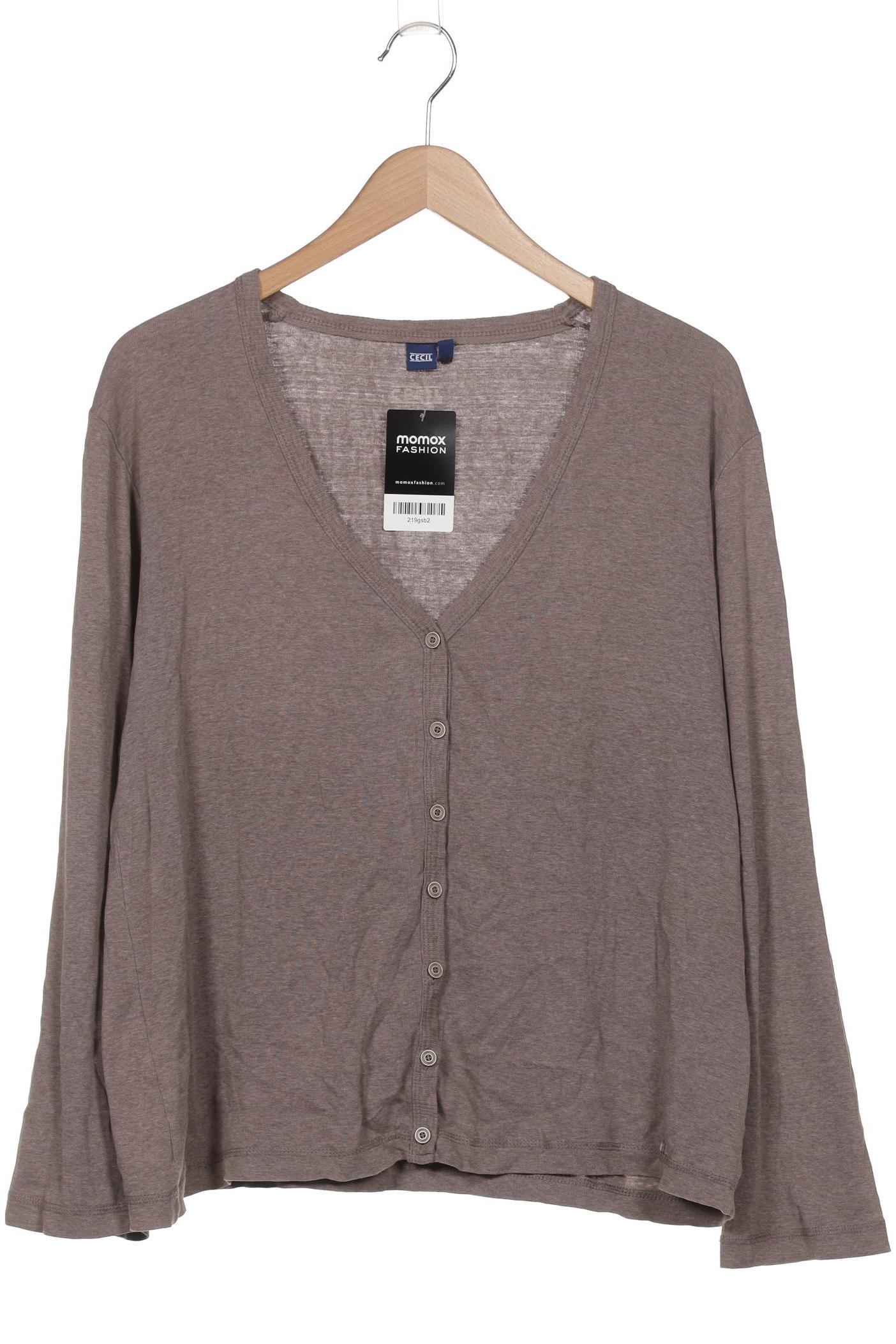 

Cecil Damen Langarmshirt, braun, Gr. 46