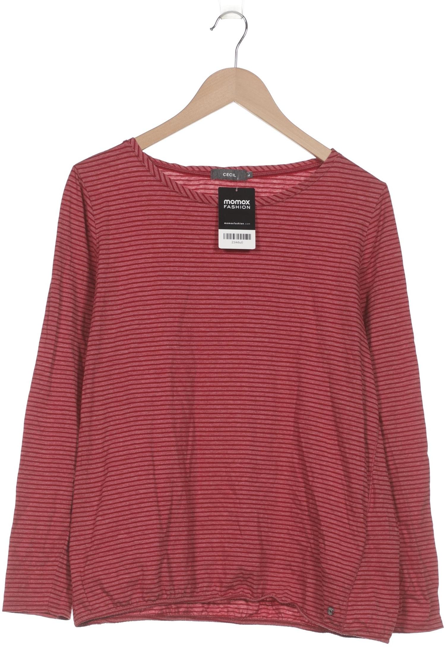 

Cecil Damen Langarmshirt, bordeaux, Gr. 42