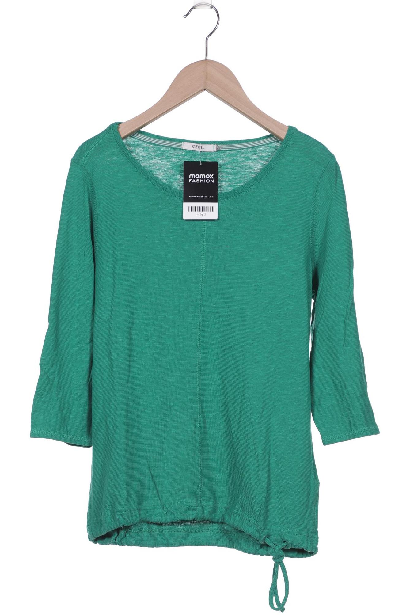 

Cecil Damen Langarmshirt, grün, Gr. 38