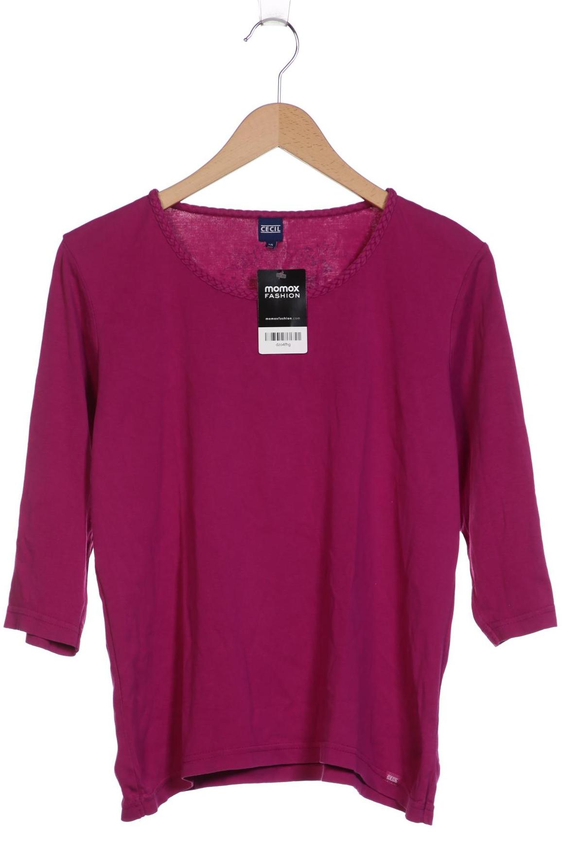 

Cecil Damen Langarmshirt, pink, Gr. 44