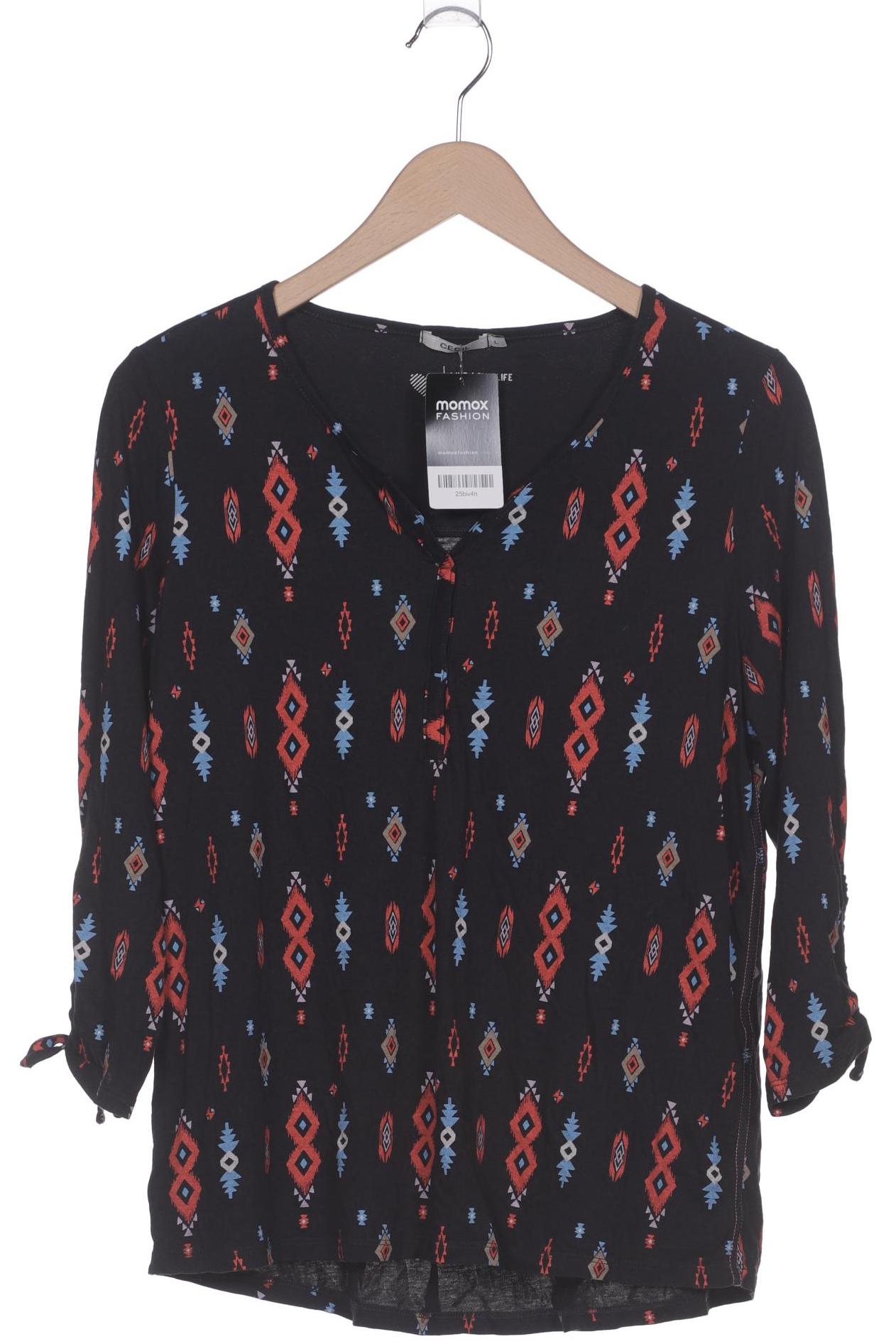 

Cecil Damen Langarmshirt, schwarz, Gr. 42
