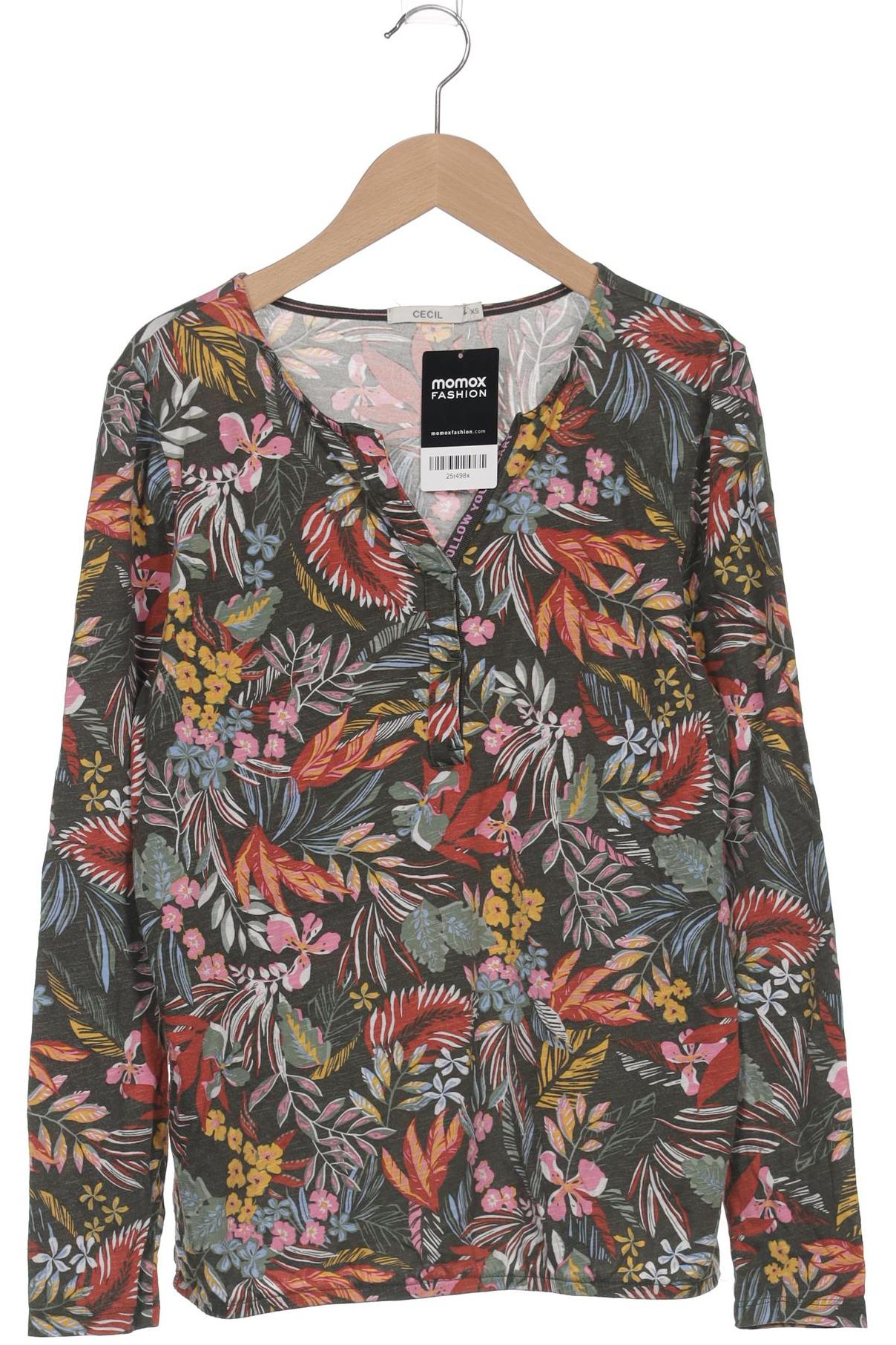 

Cecil Damen Langarmshirt, mehrfarbig, Gr. 34