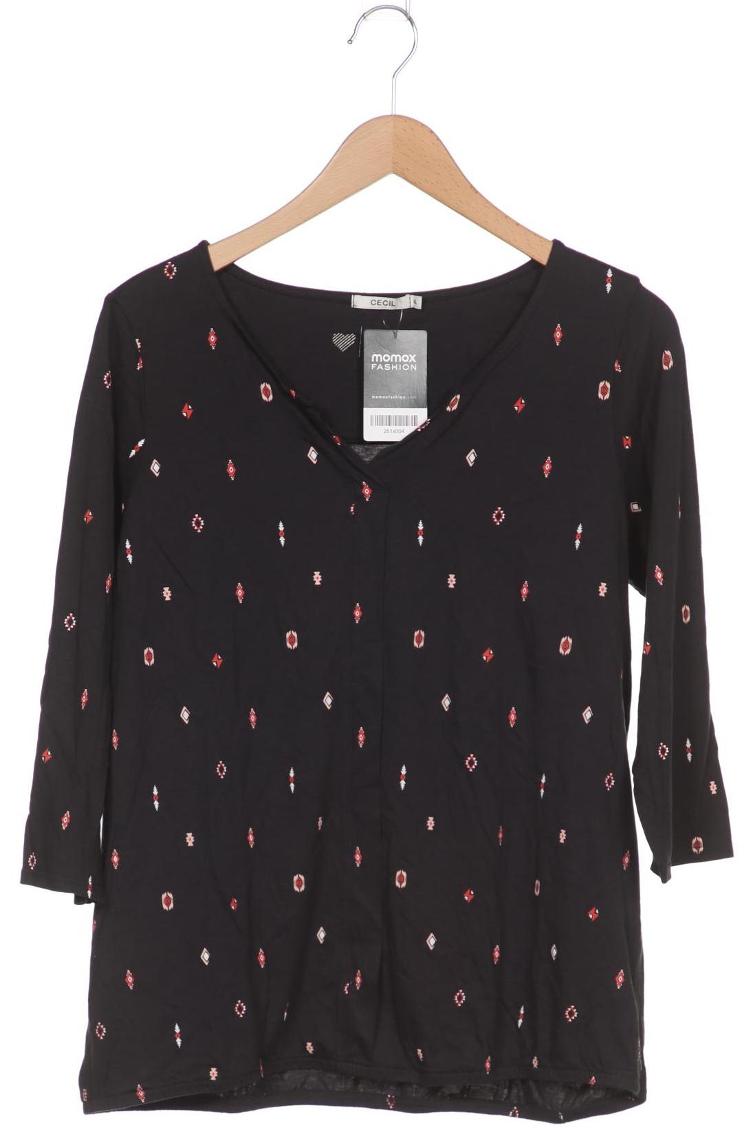

CECIL Damen Langarmshirt, schwarz