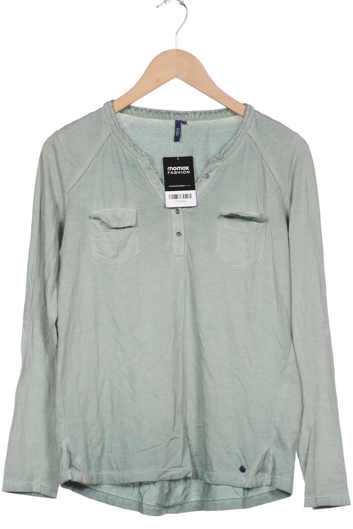 

CECIL Damen Langarmshirt, grün