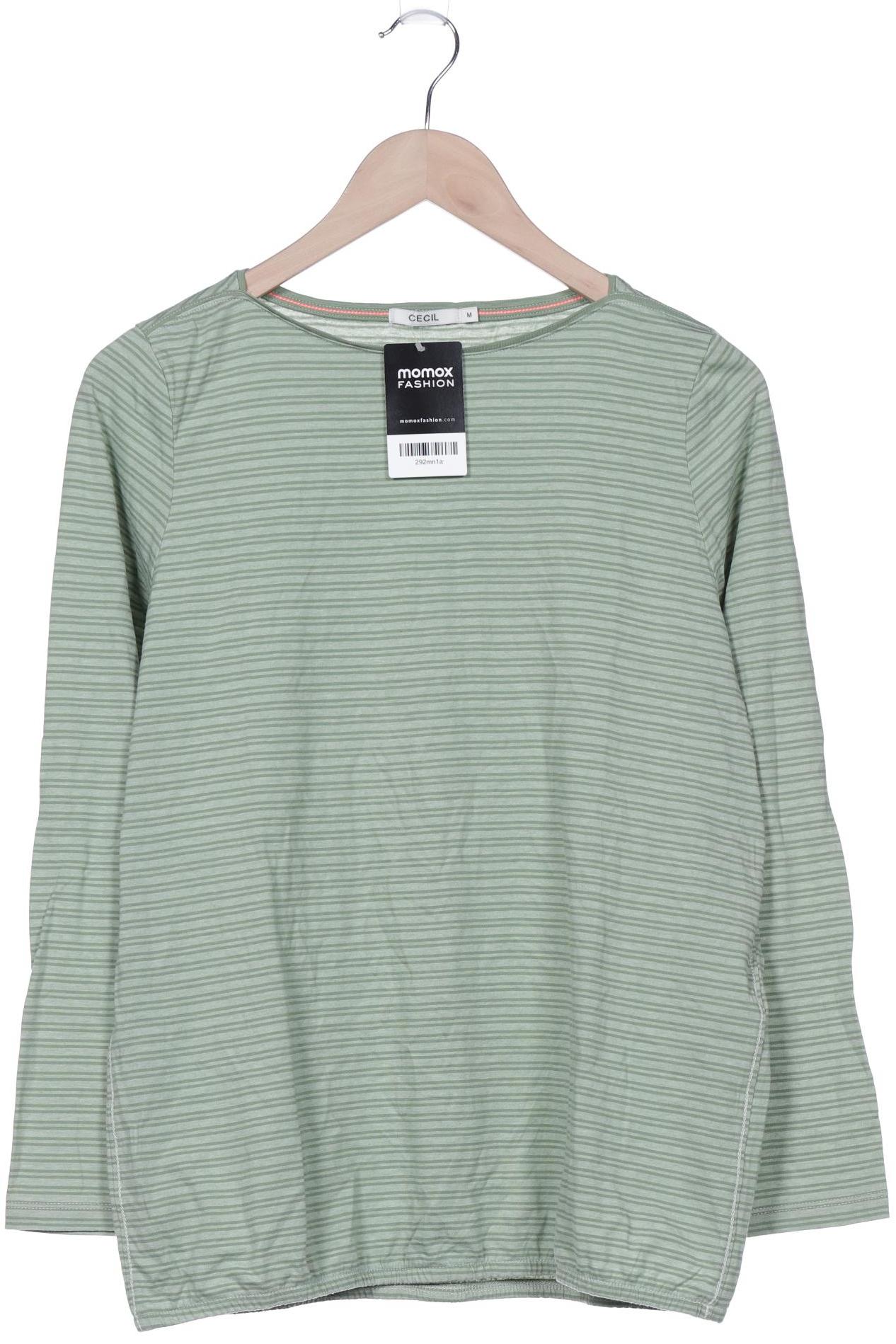 

Cecil Damen Langarmshirt, grün, Gr. 38