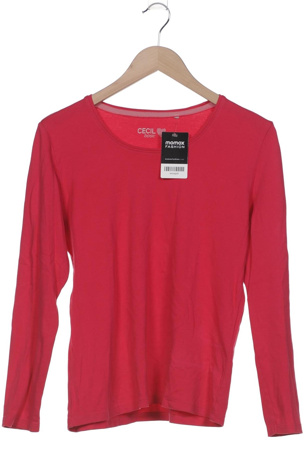 

Cecil Damen Langarmshirt, pink, Gr. 38