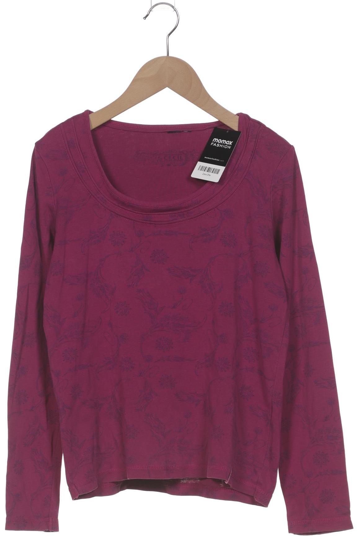 

Cecil Damen Langarmshirt, pink, Gr. 36