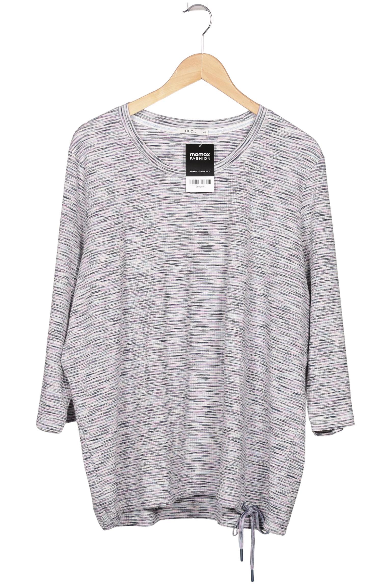 

Cecil Damen Langarmshirt, grau, Gr. 46
