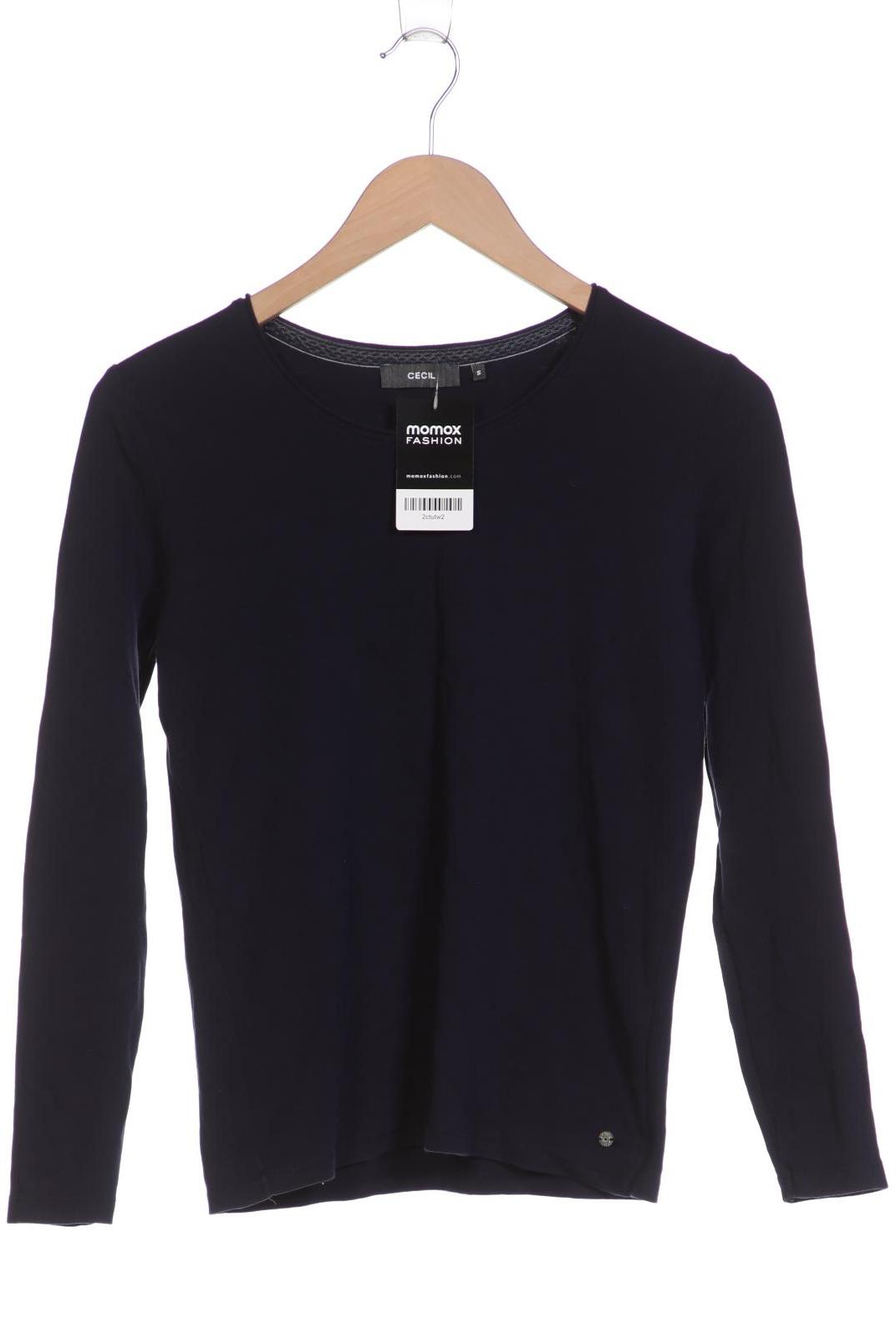 

CECIL Damen Langarmshirt, marineblau