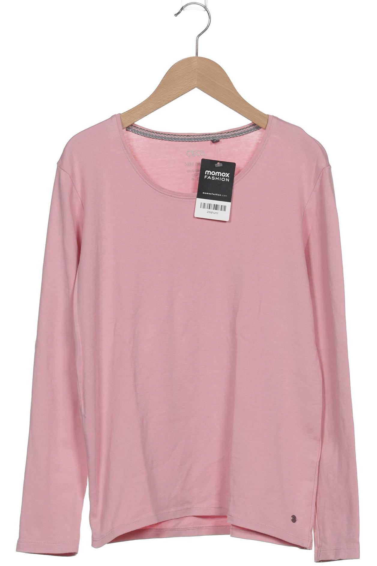 

Cecil Damen Langarmshirt, pink, Gr. 38