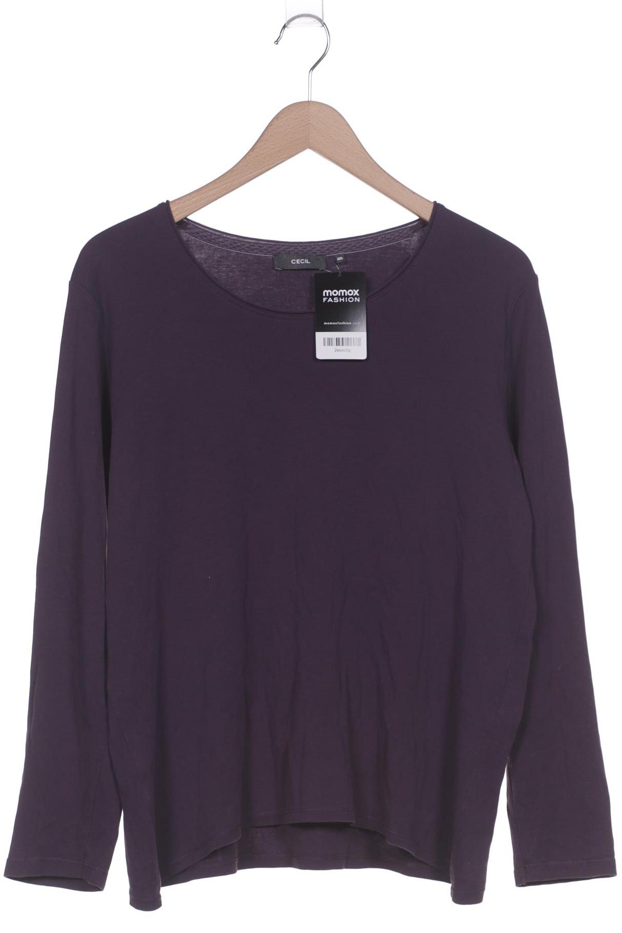 

Cecil Damen Langarmshirt, flieder, Gr. 46