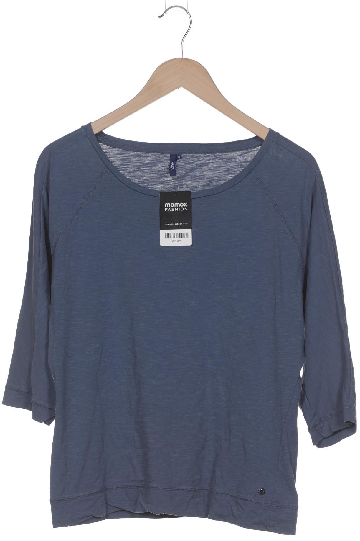 

Cecil Damen Langarmshirt, blau, Gr. 38