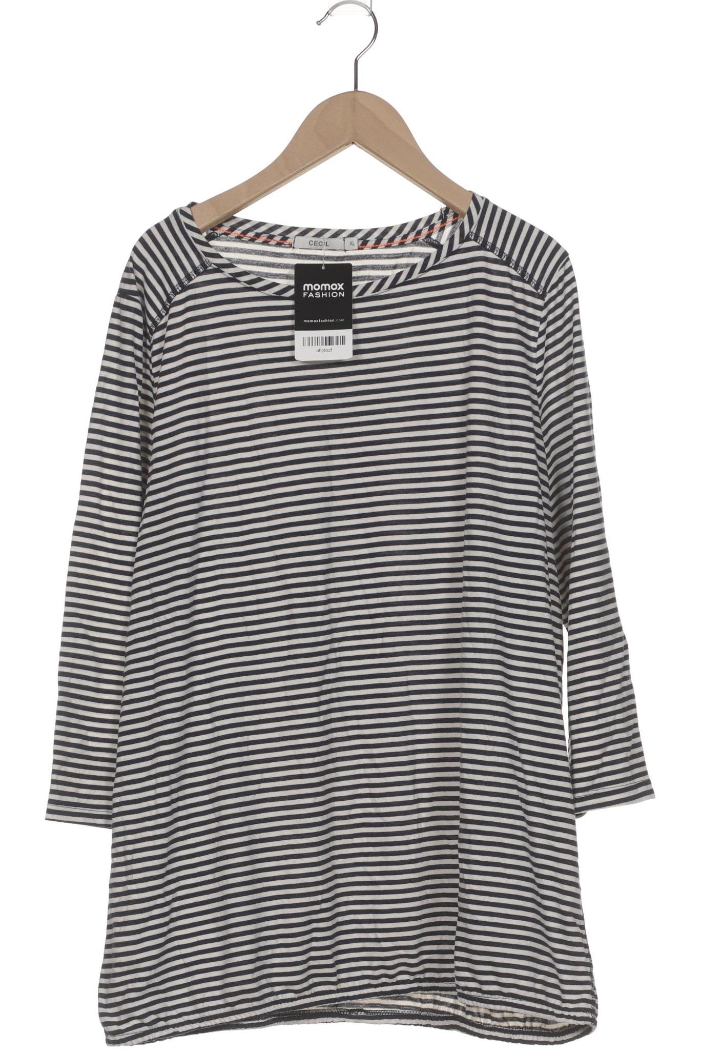 

Cecil Damen Langarmshirt, schwarz, Gr. 44