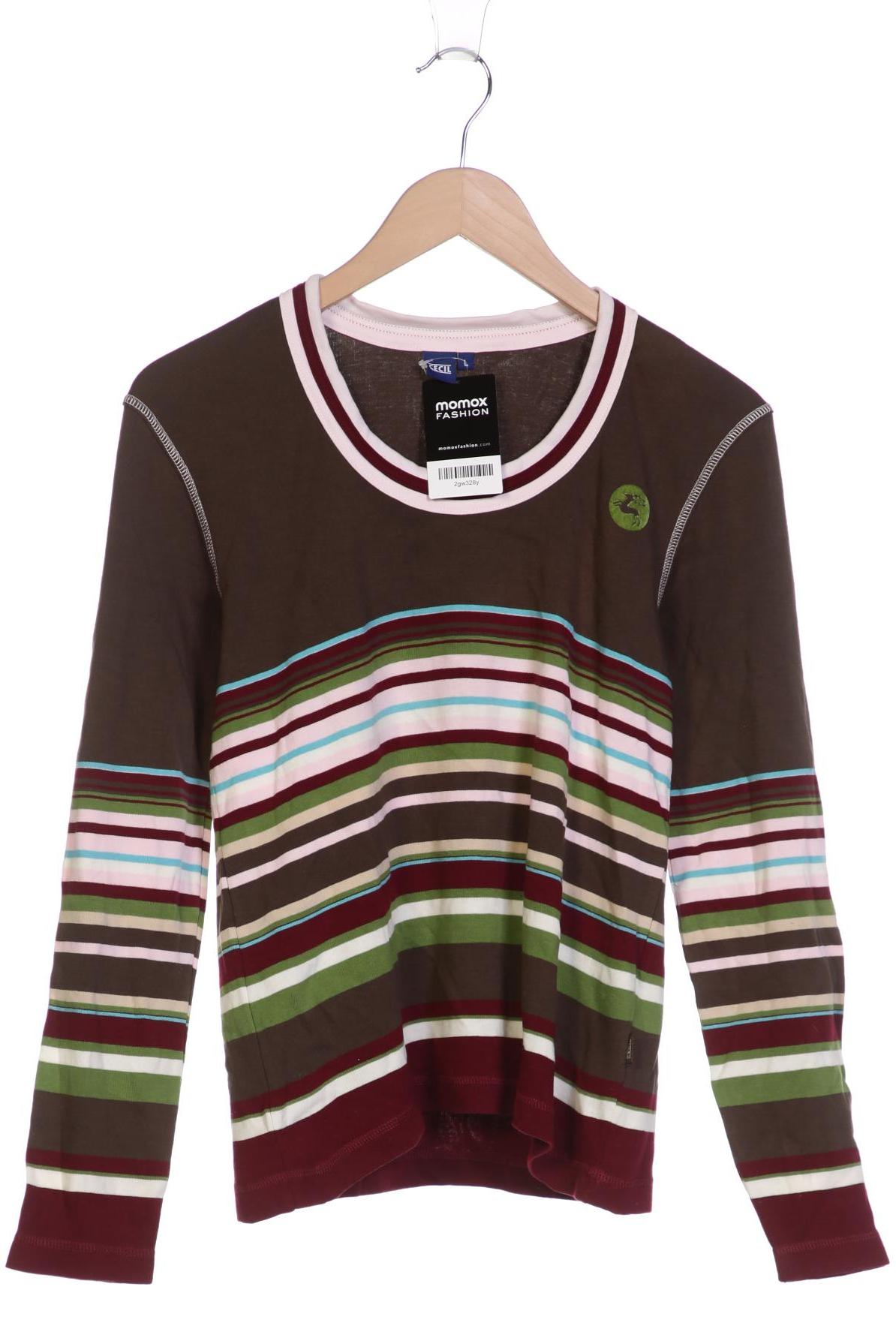 

Cecil Damen Langarmshirt, grün, Gr. 42