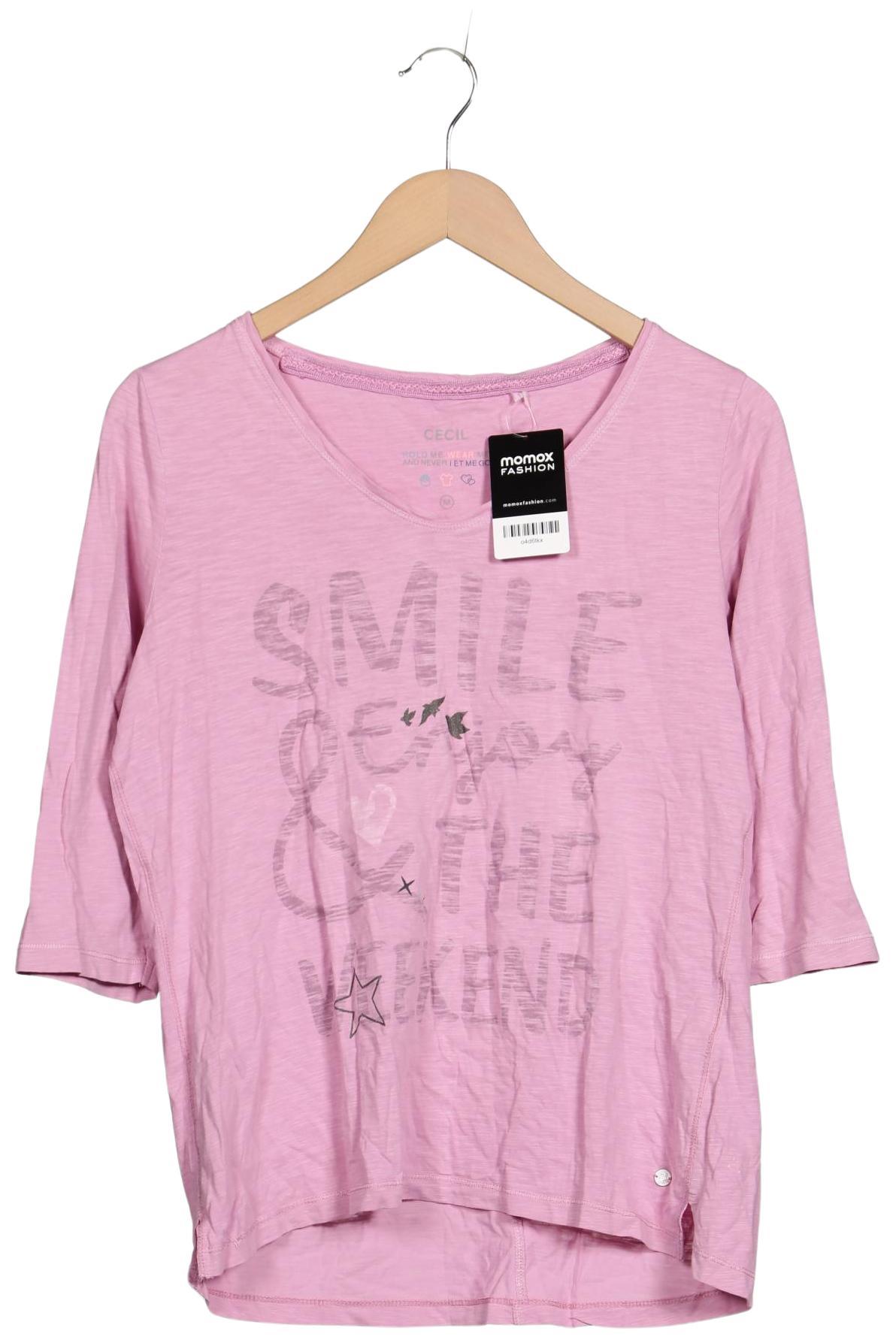 

Cecil Damen Langarmshirt, pink, Gr. 38
