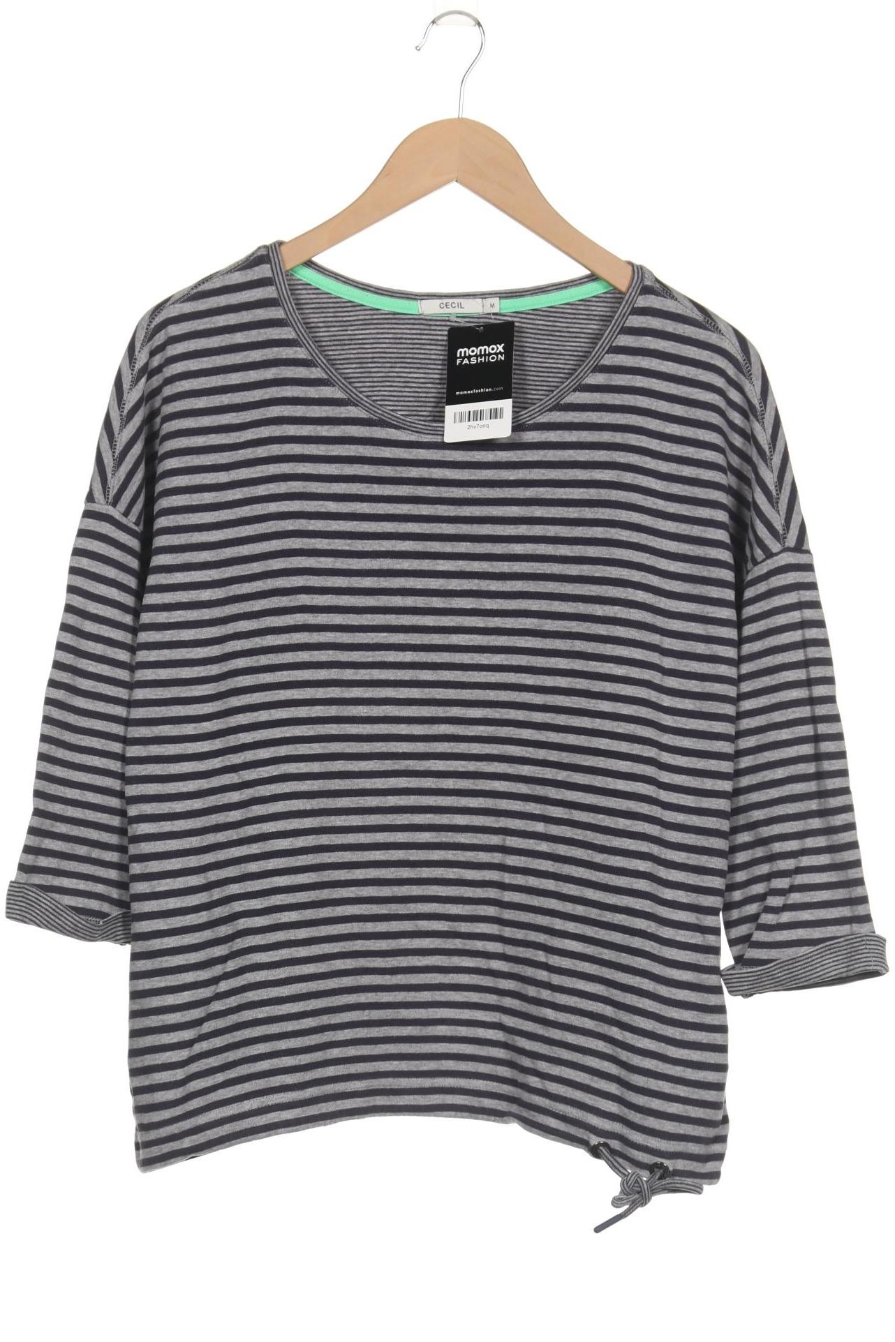 

Cecil Damen Langarmshirt, marineblau, Gr. 38