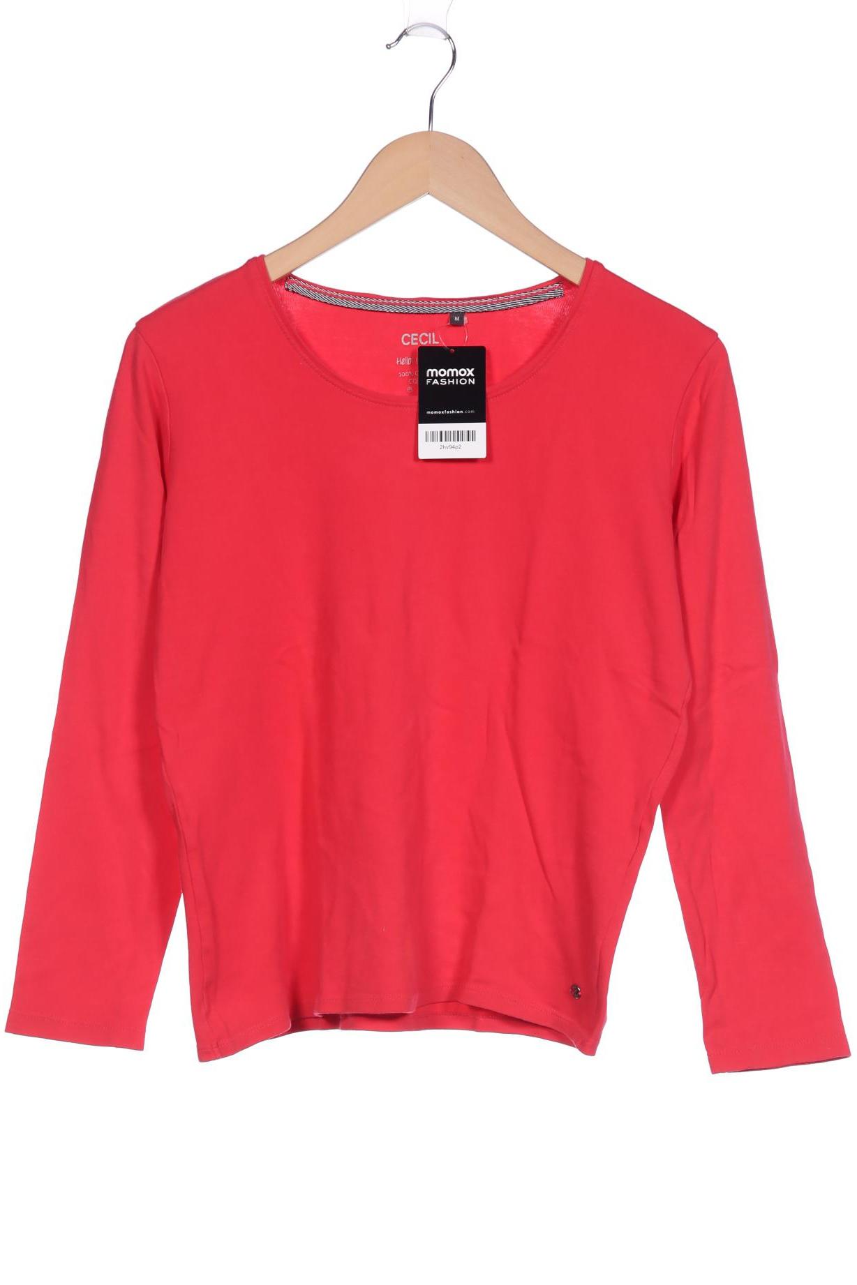 

Cecil Damen Langarmshirt, rot, Gr. 38