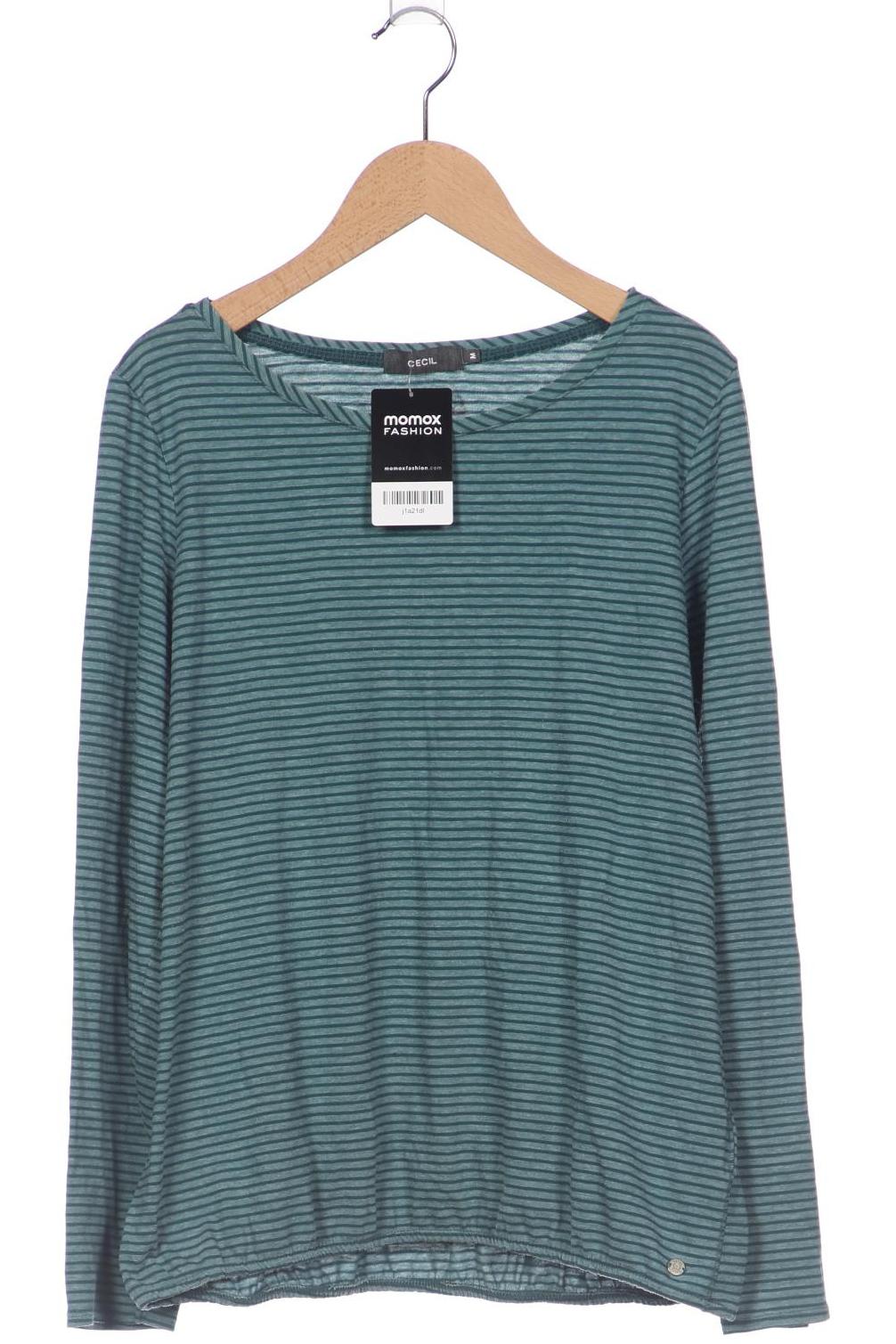

Cecil Damen Langarmshirt, türkis, Gr. 38