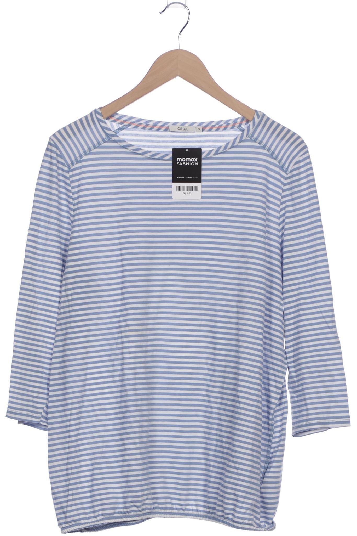 

Cecil Damen Langarmshirt, hellblau, Gr. 44