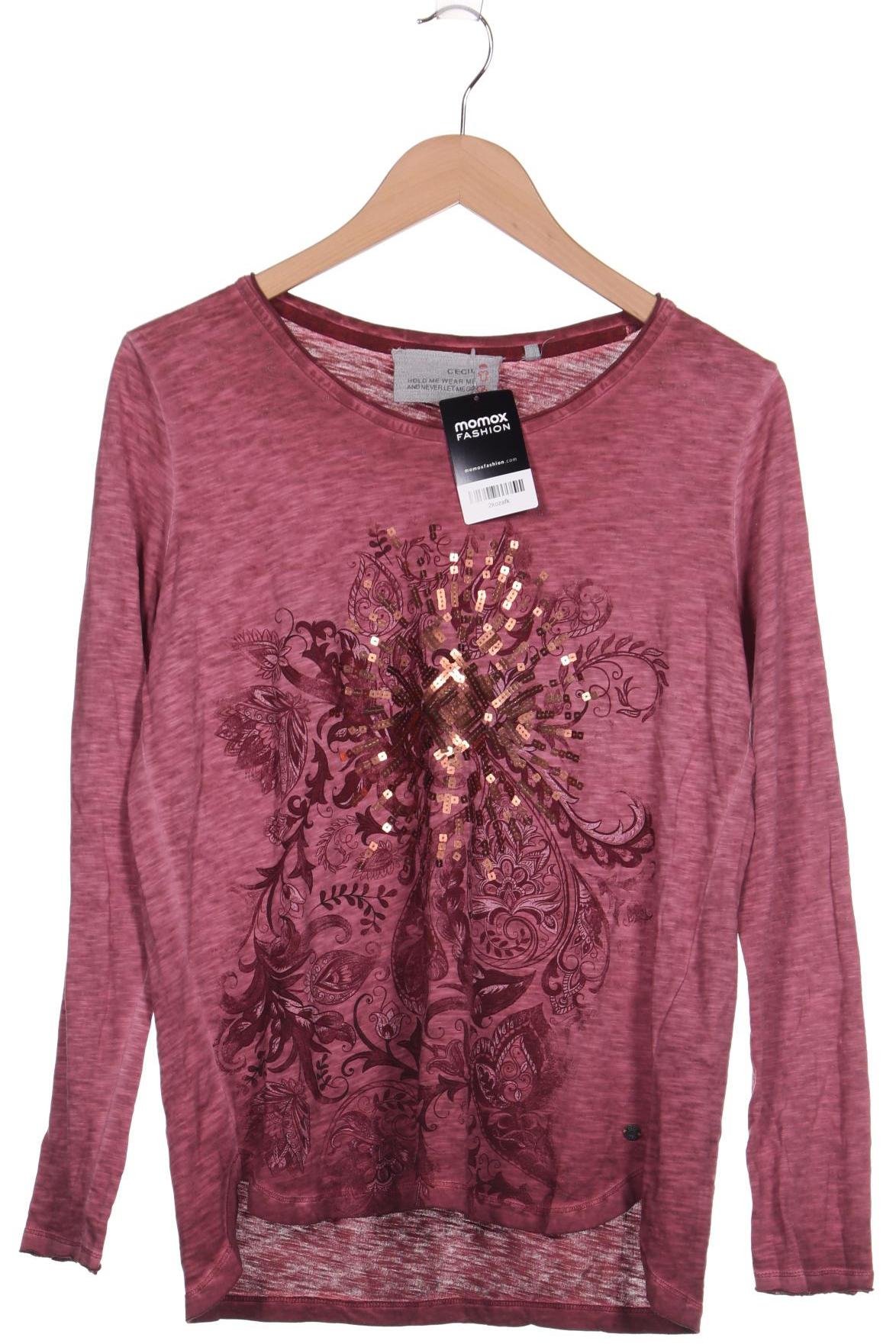 

CECIL Damen Langarmshirt, pink