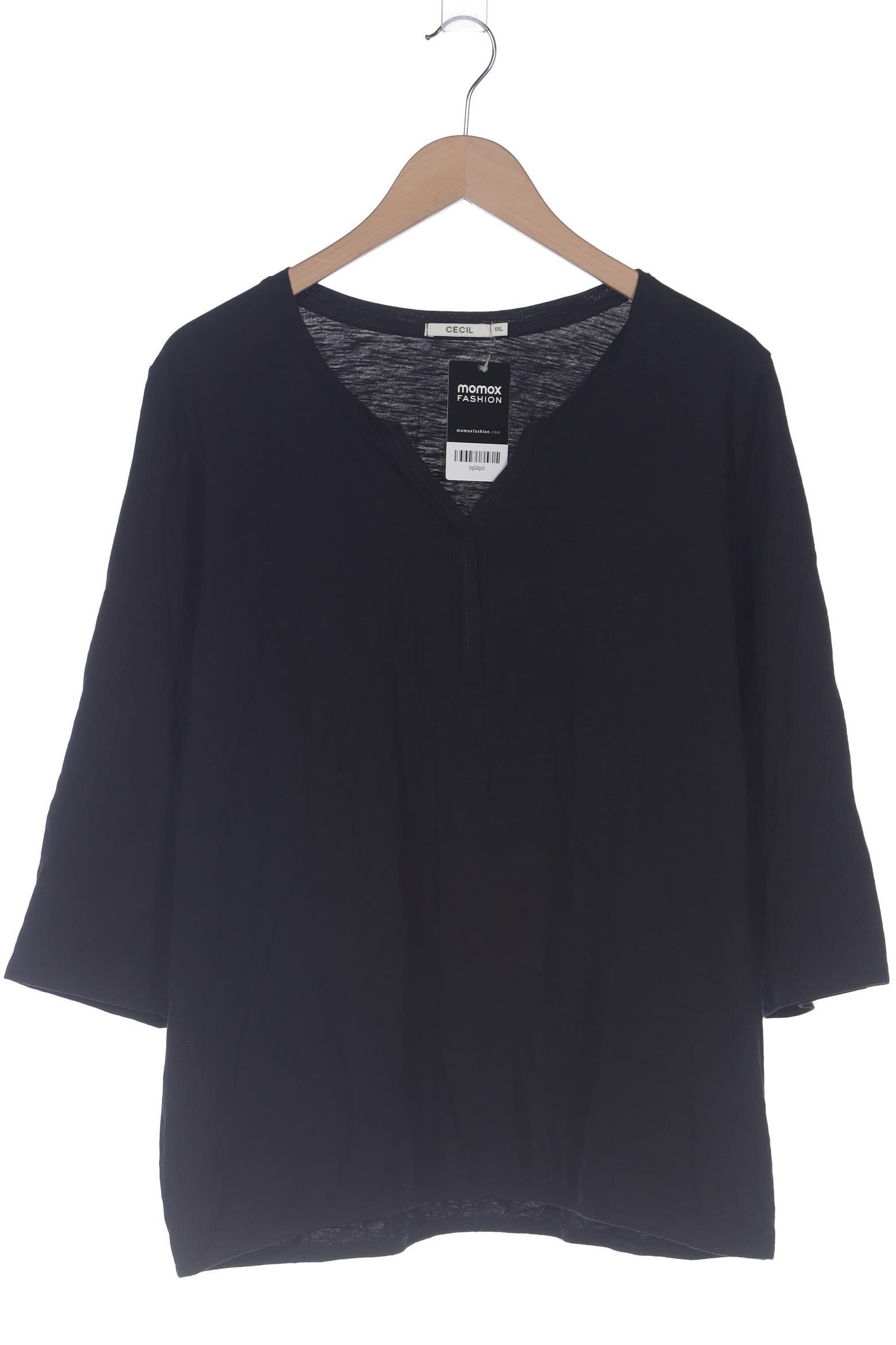 

Cecil Damen Langarmshirt, schwarz, Gr. 46