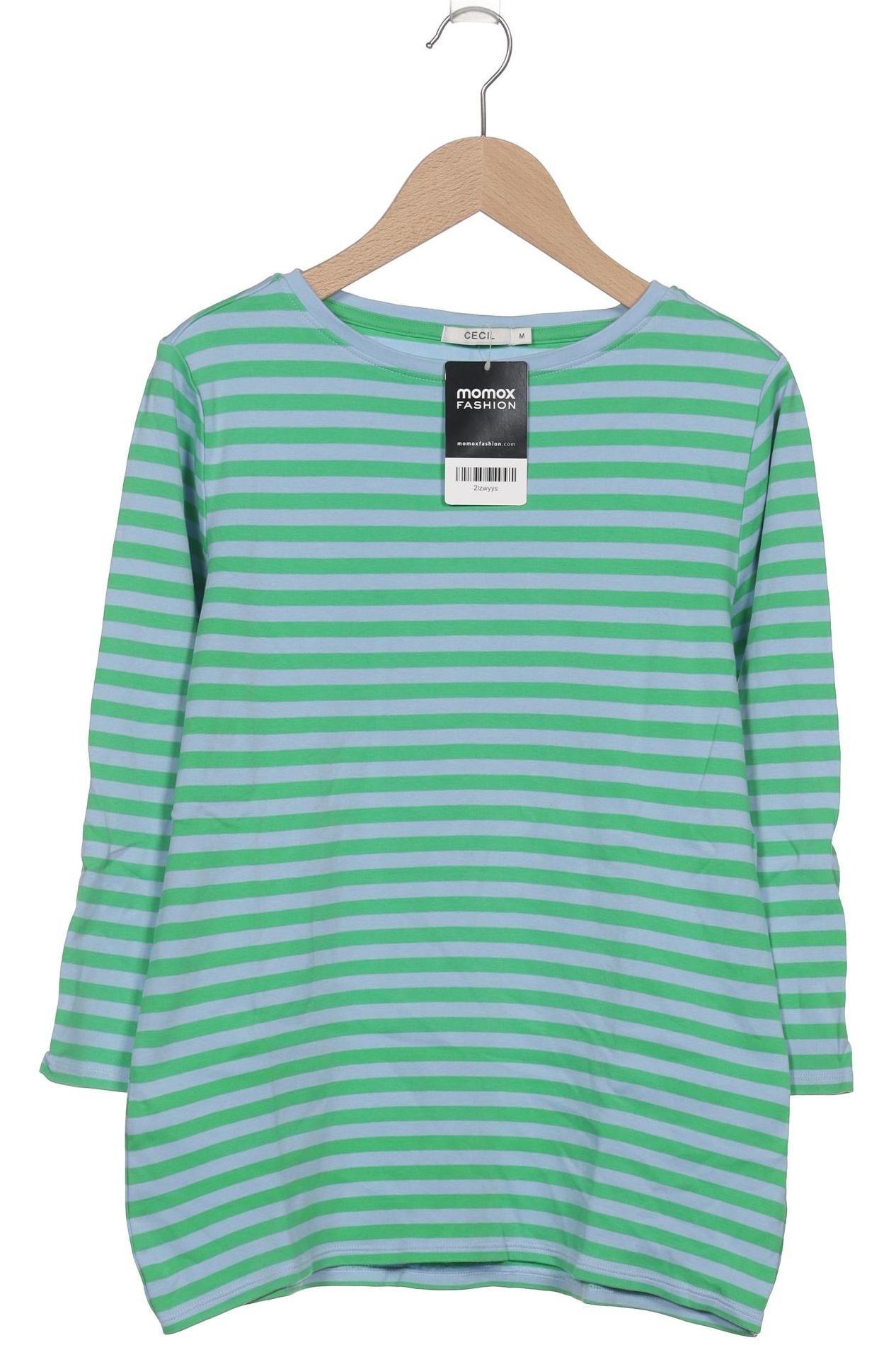 

Cecil Damen Langarmshirt, hellblau, Gr. 38