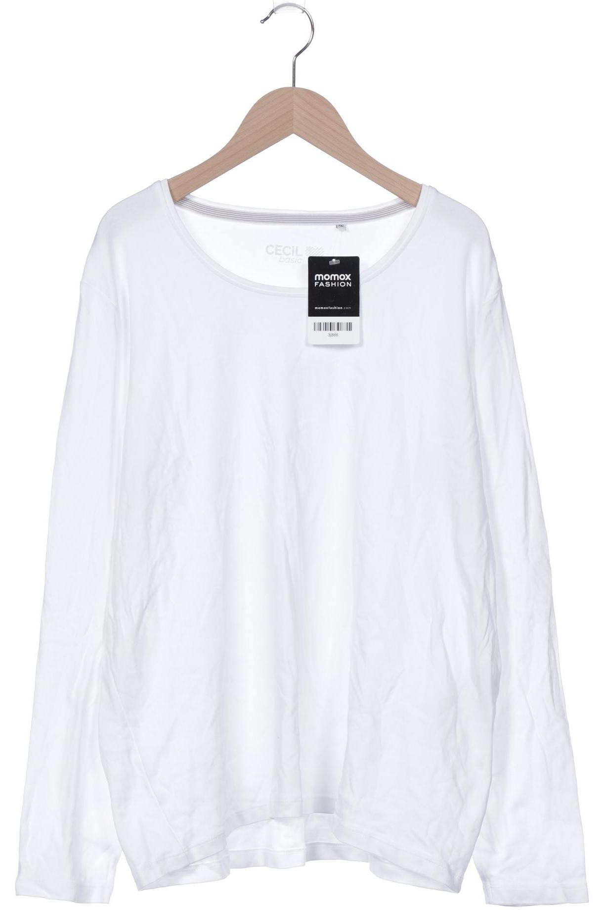 

Cecil Damen Langarmshirt, weiß, Gr. 46